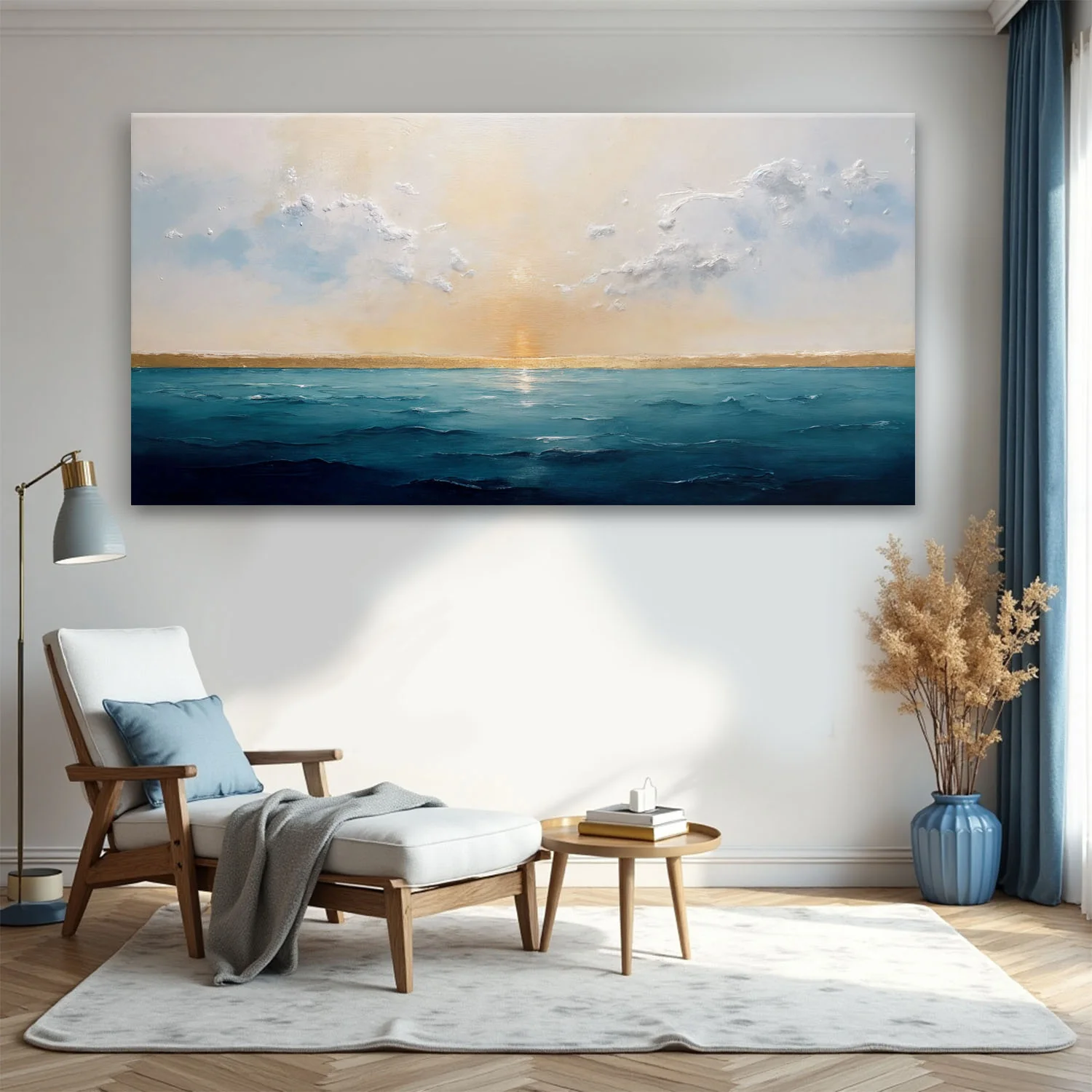 Waterscape Abstract Wall Art VI - Image 3