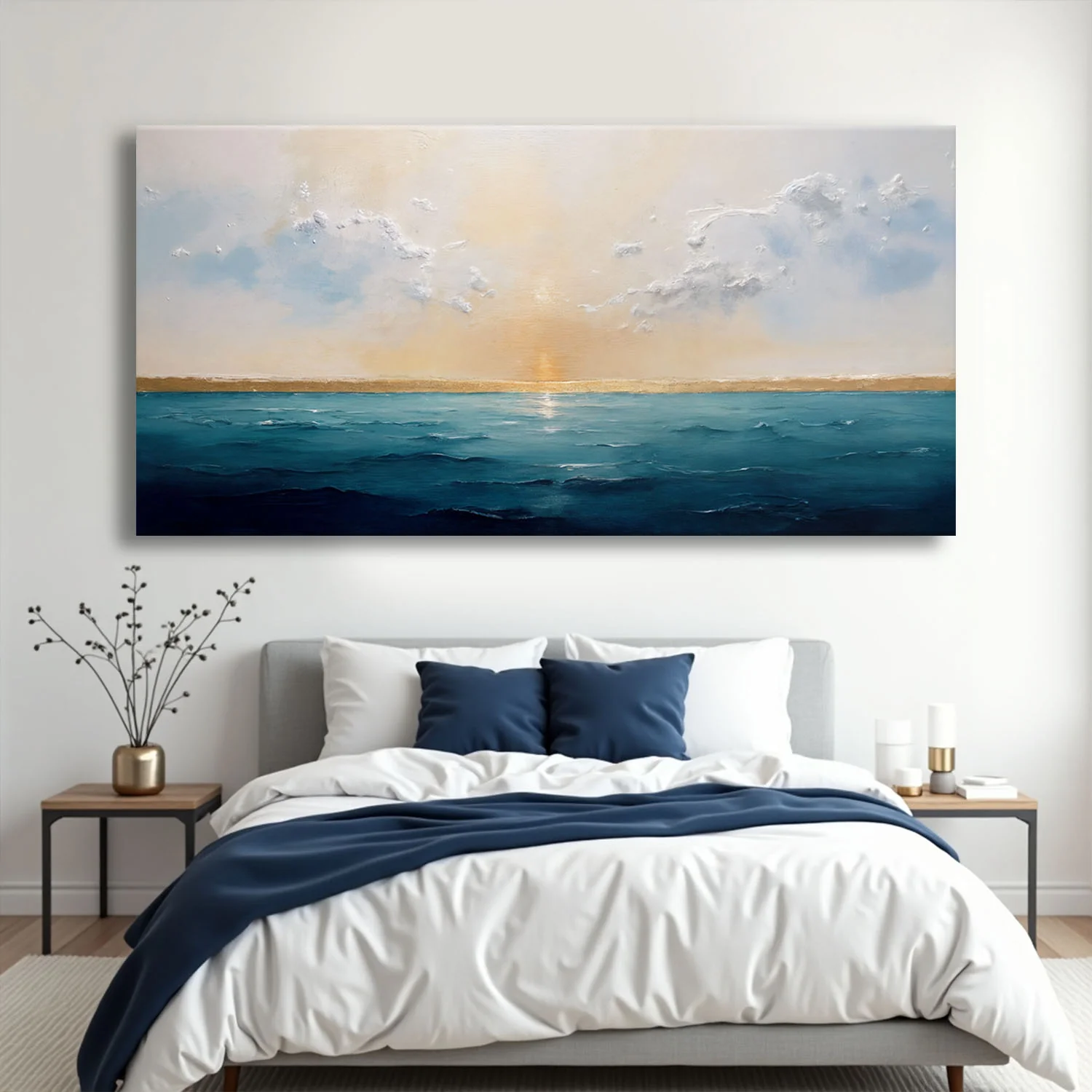 Waterscape Abstract Wall Art VI - Image 4