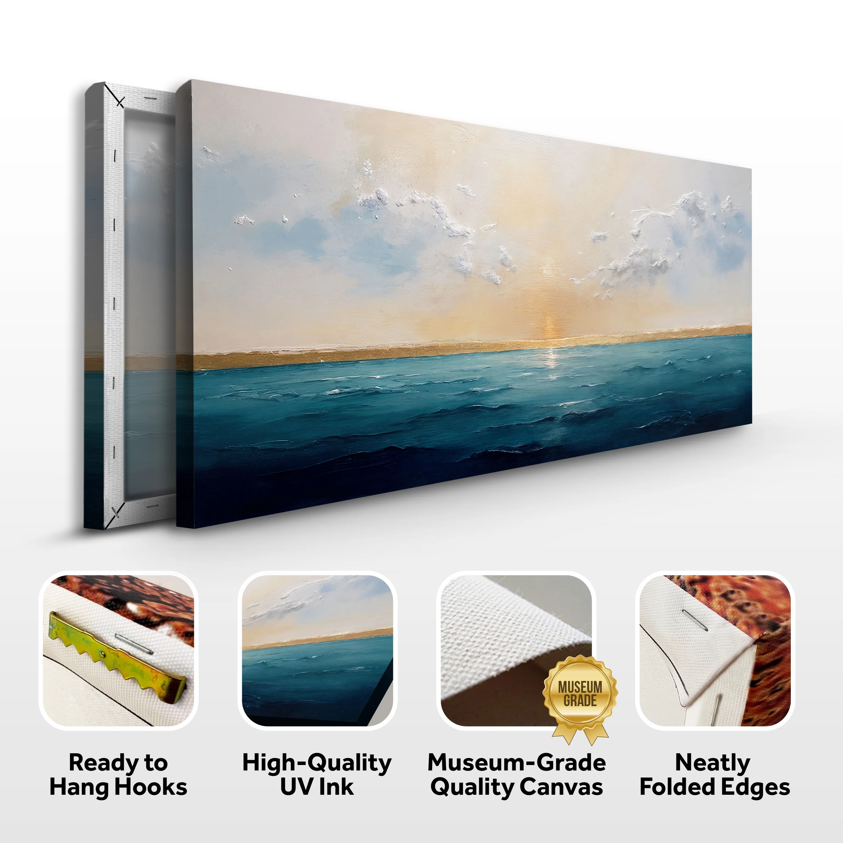Waterscape Abstract Wall Art VI - Image 8
