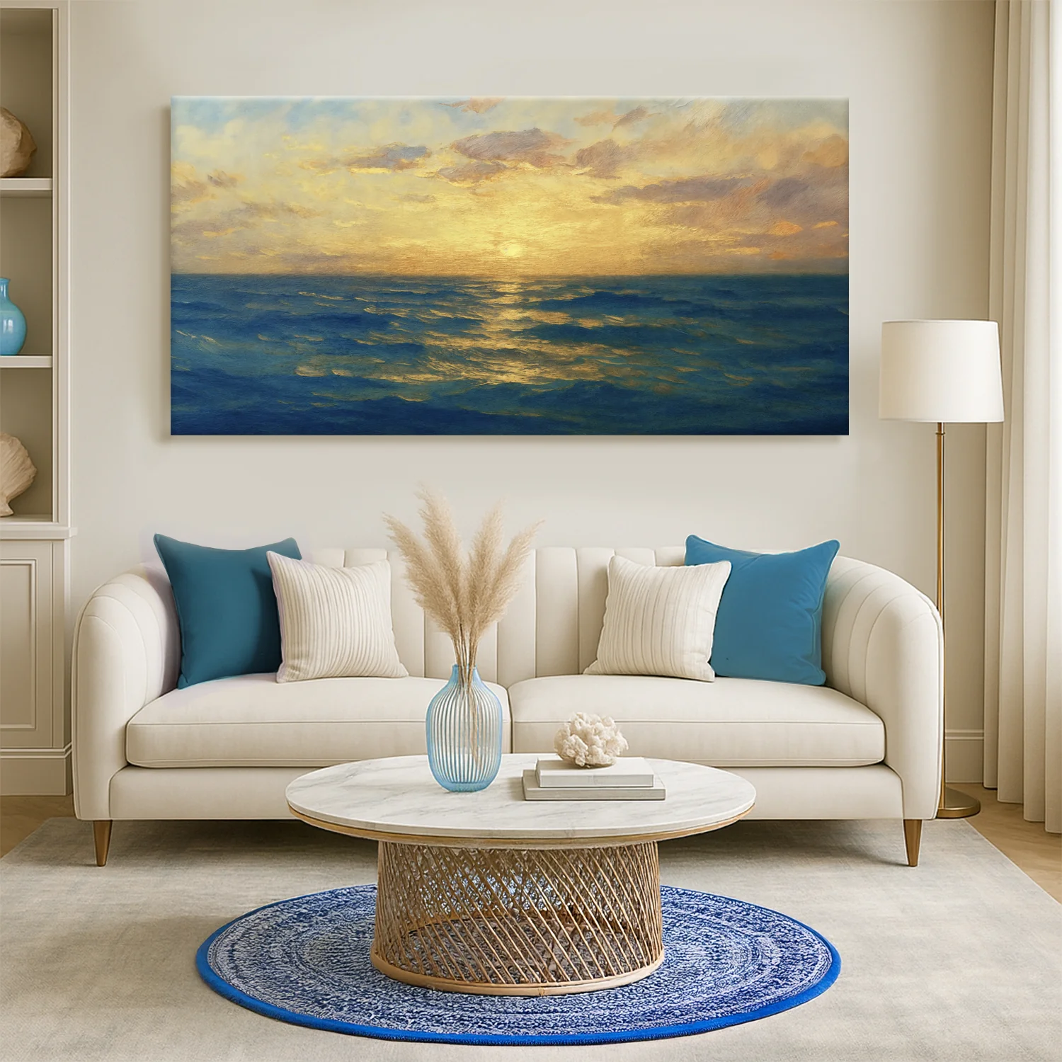 Waterscape Abstract Wall Art VII - Image 2