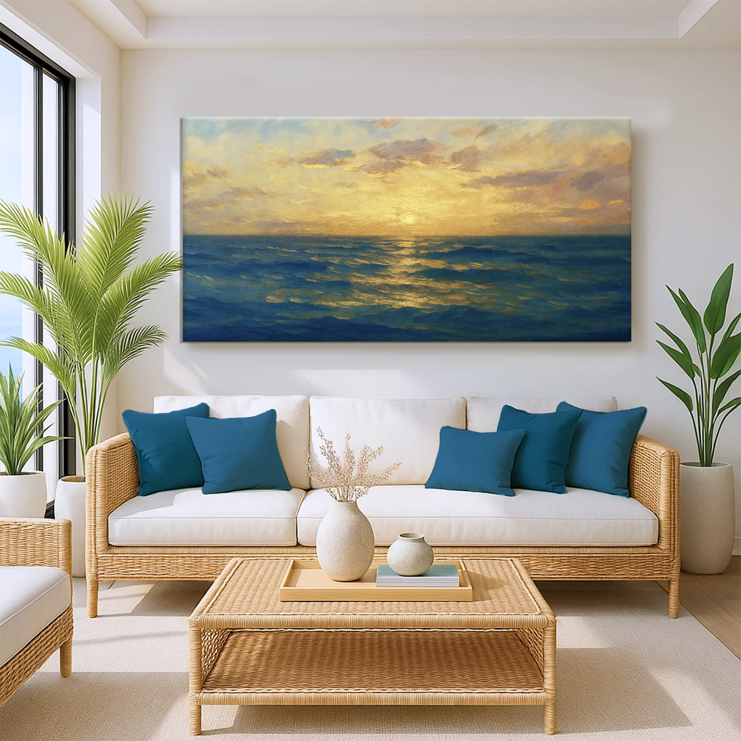 Waterscape Abstract Wall Art VII - Image 4