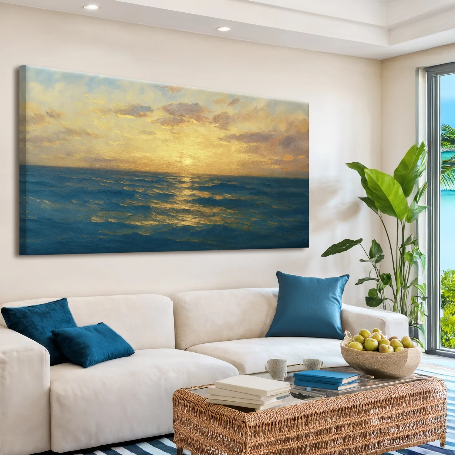 Waterscape Abstract Wall Art VII - Image 5