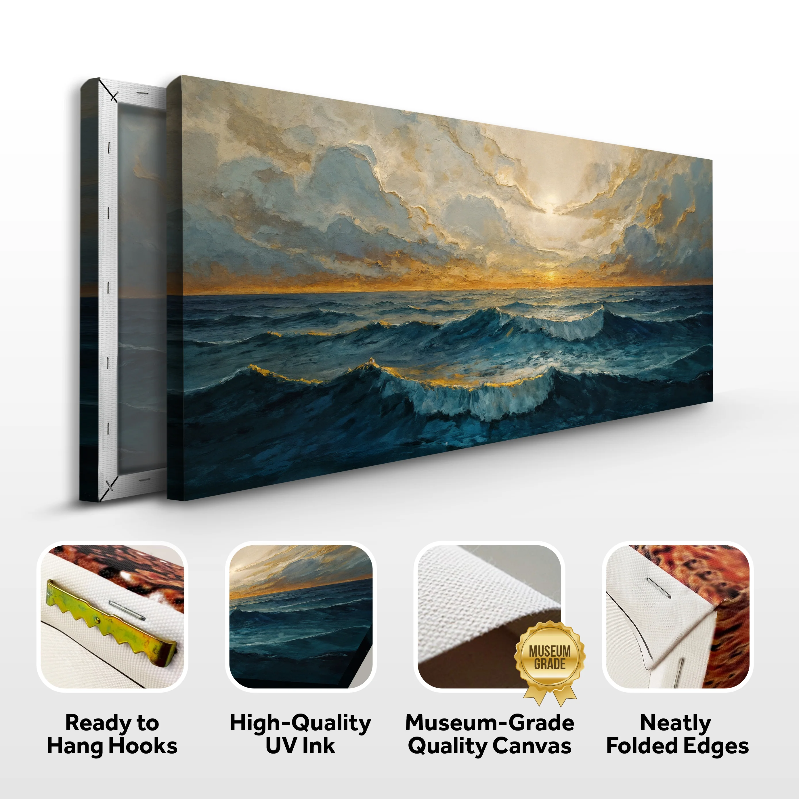 Waterscape Abstract Wall Art XI - Image 8