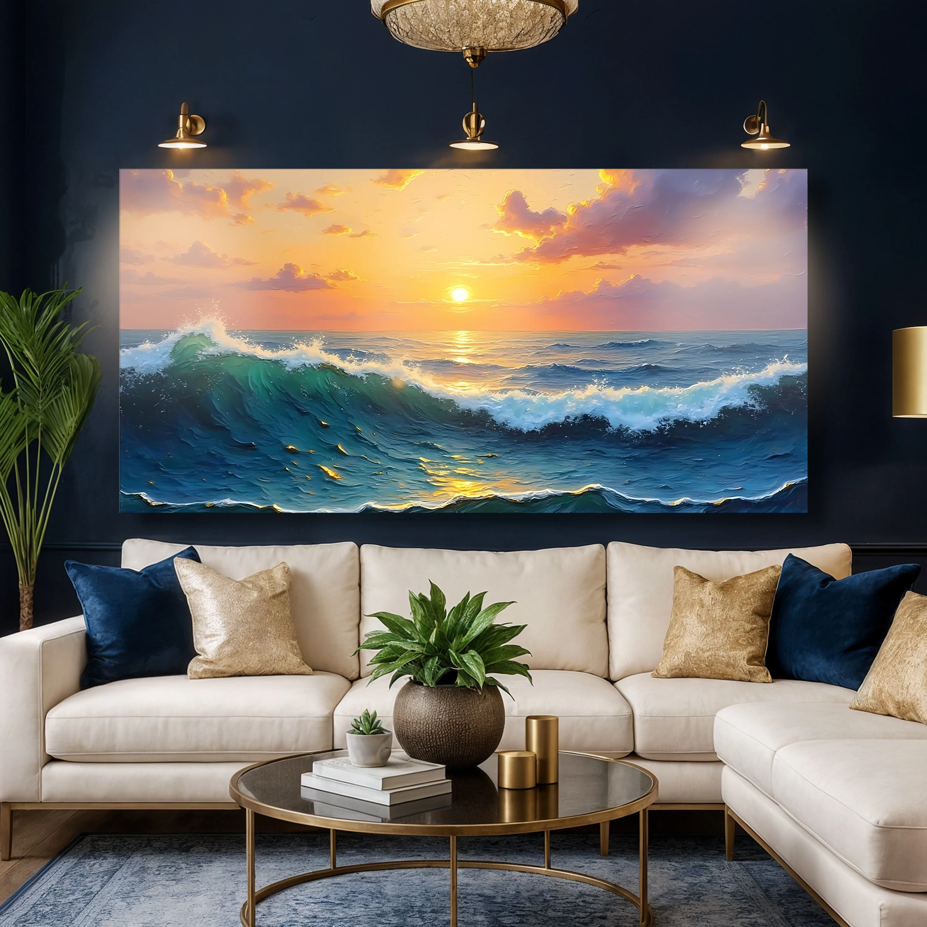 Waterscape Abstract Wall Art XII