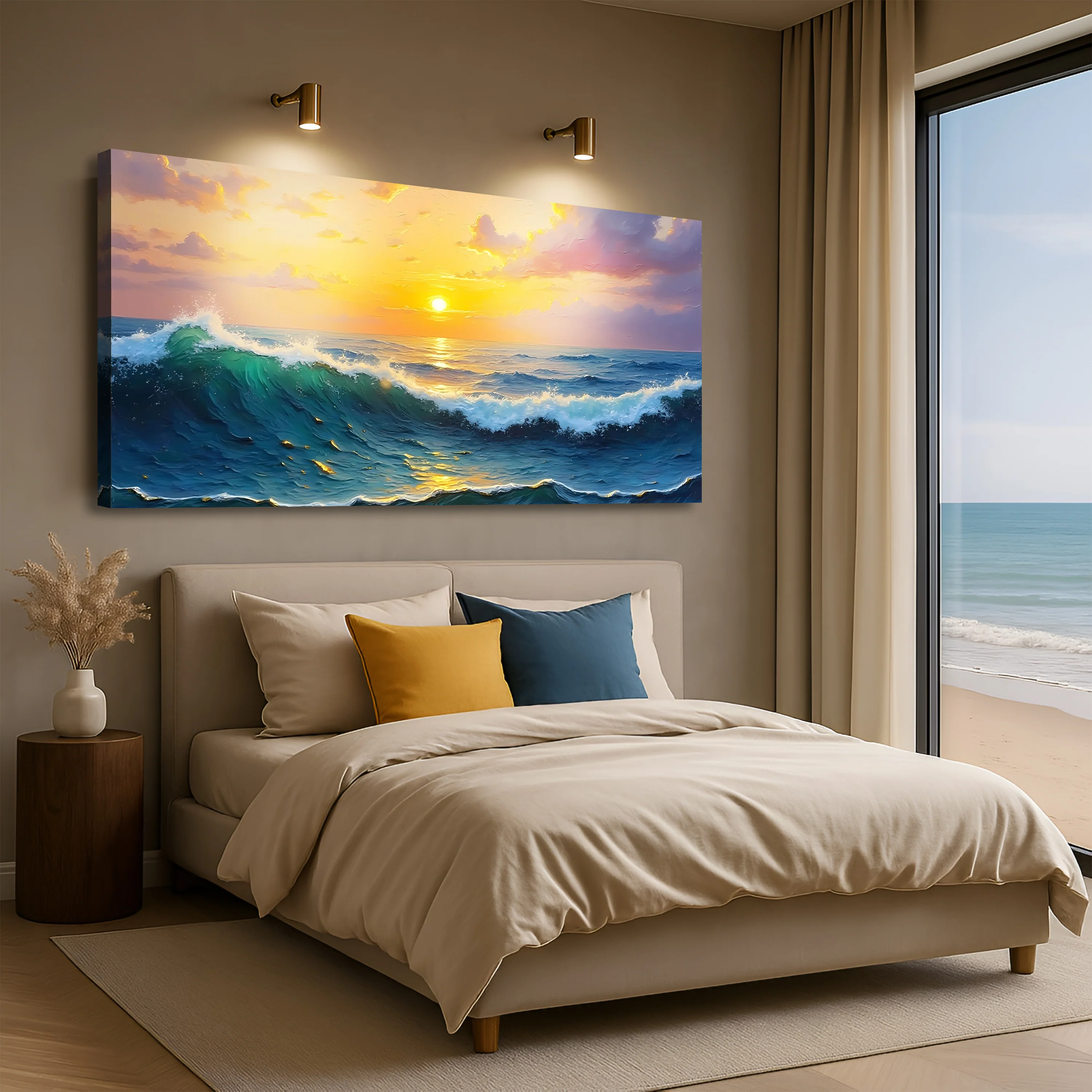 Waterscape Abstract Wall Art XII - Image 2