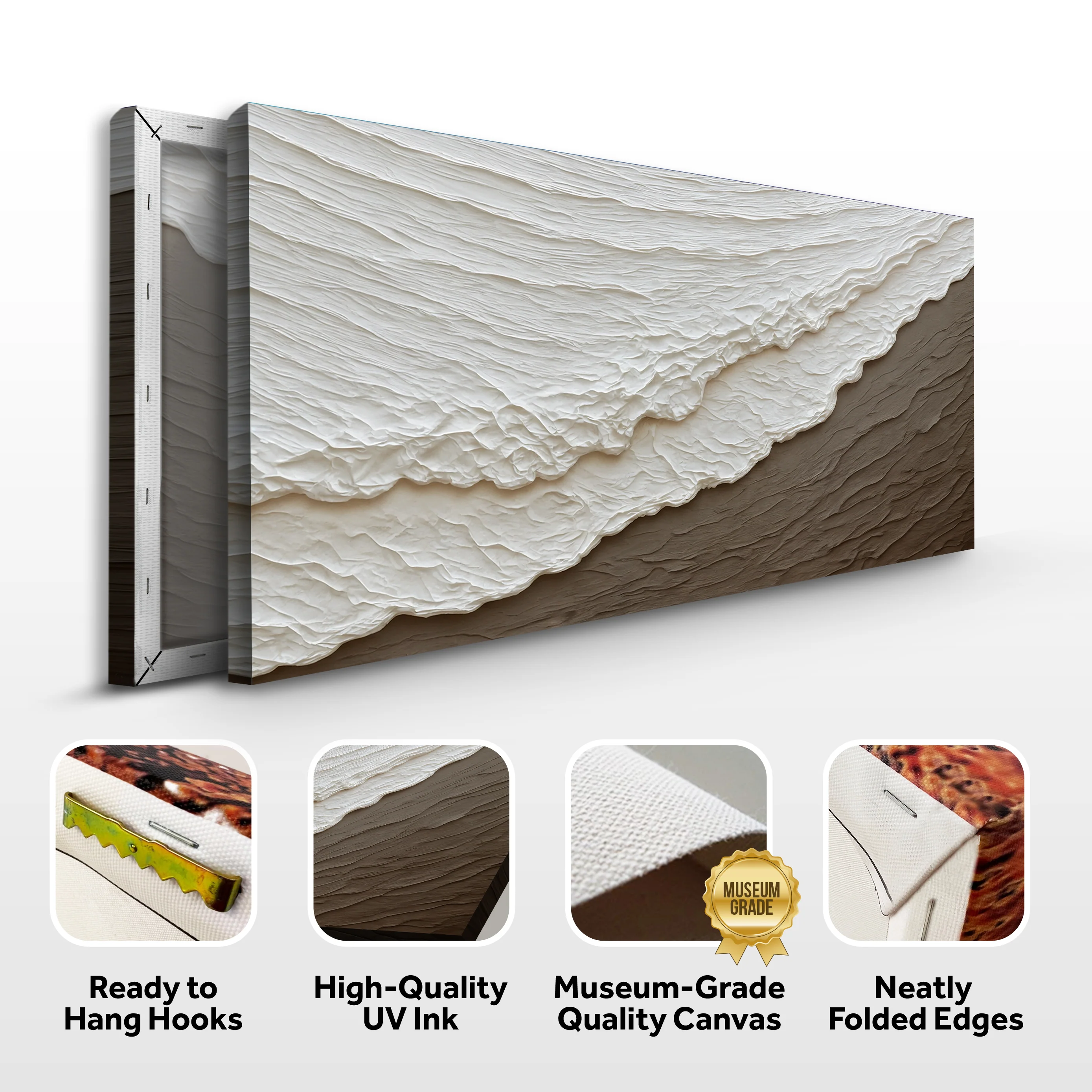 Waves Abstract Wall Art - Image 8