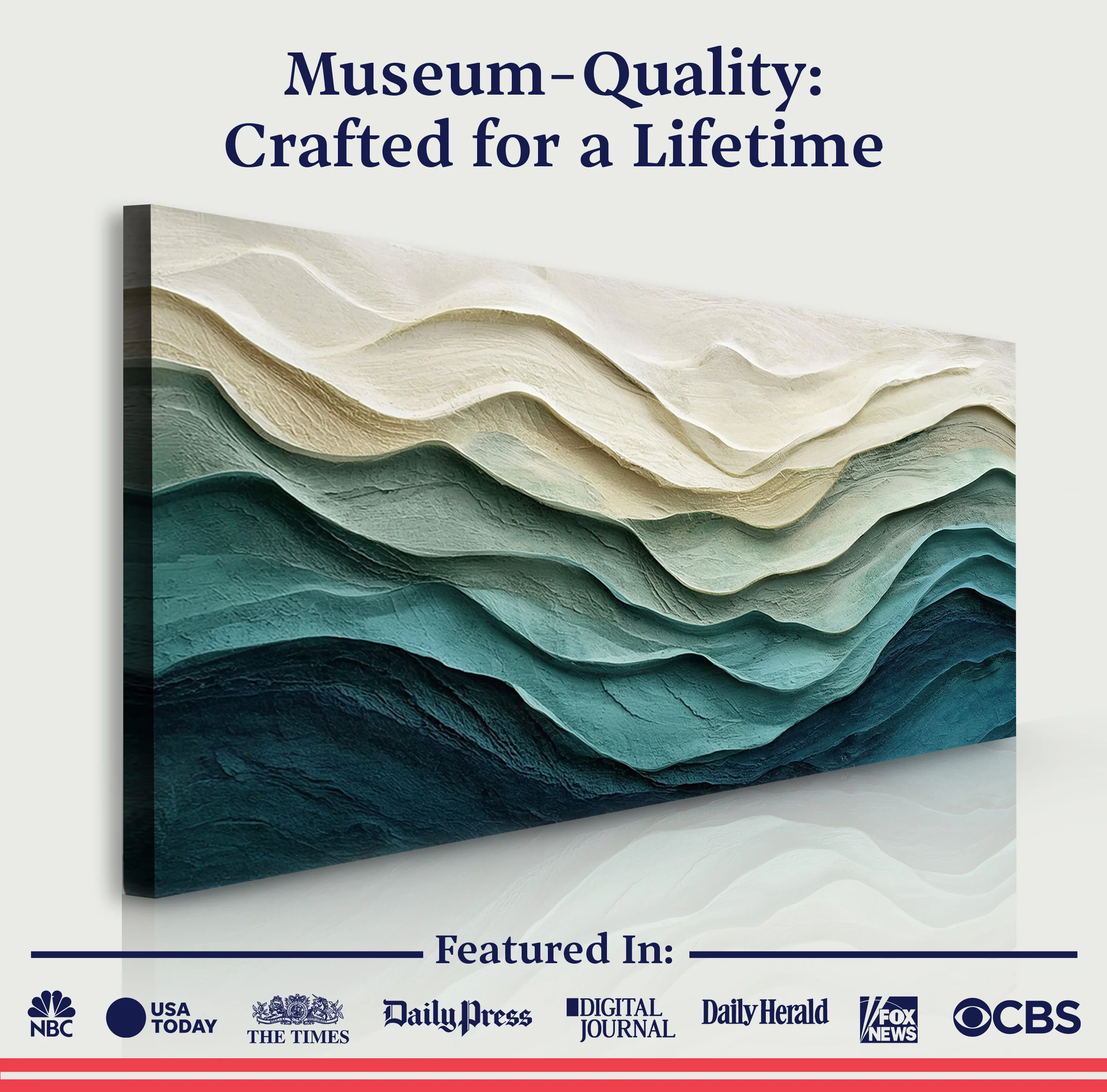 Waves of Serenity Wall Art - Image 6