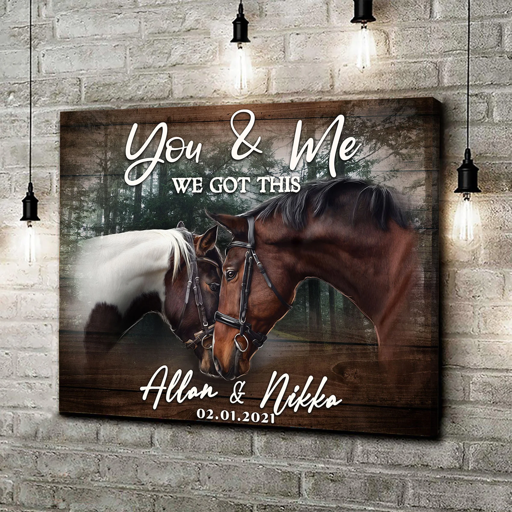 We Got This Couple Horse Sign - Image 6