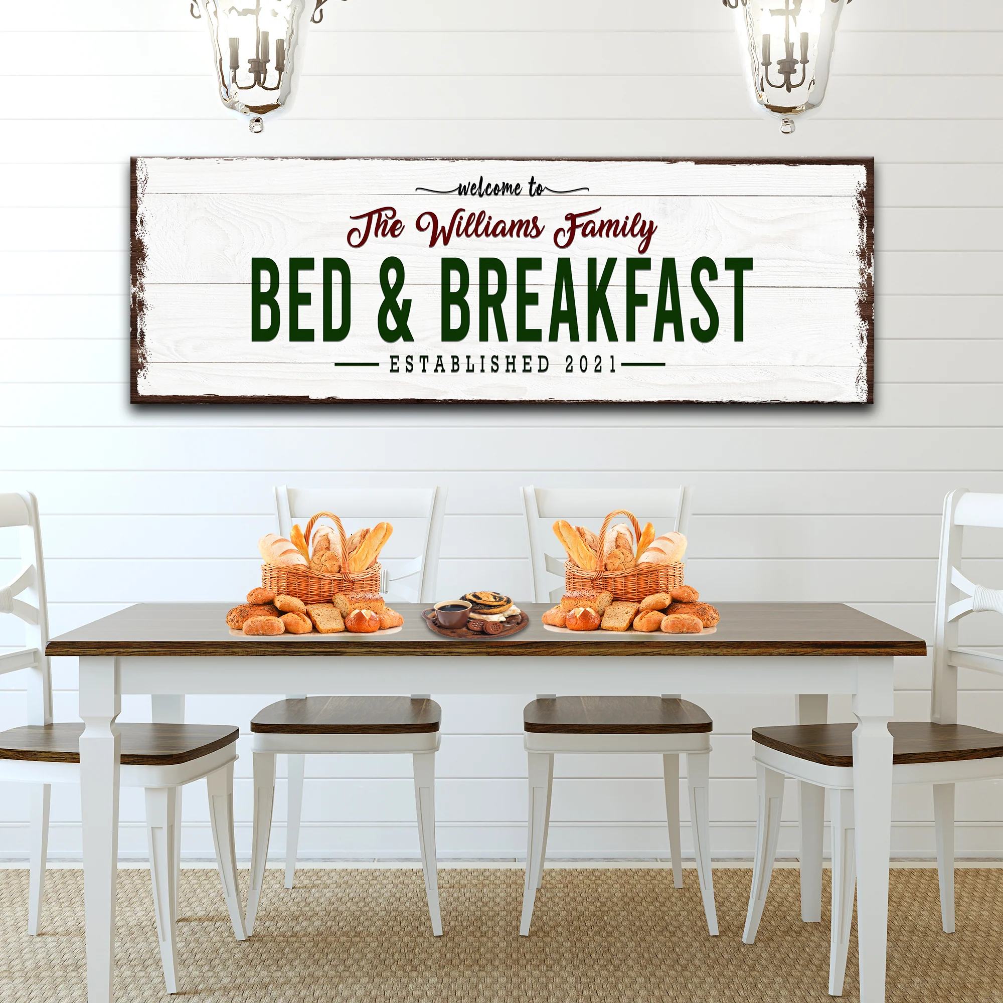 Welcome Bed And Breakfast Sign - Image 6