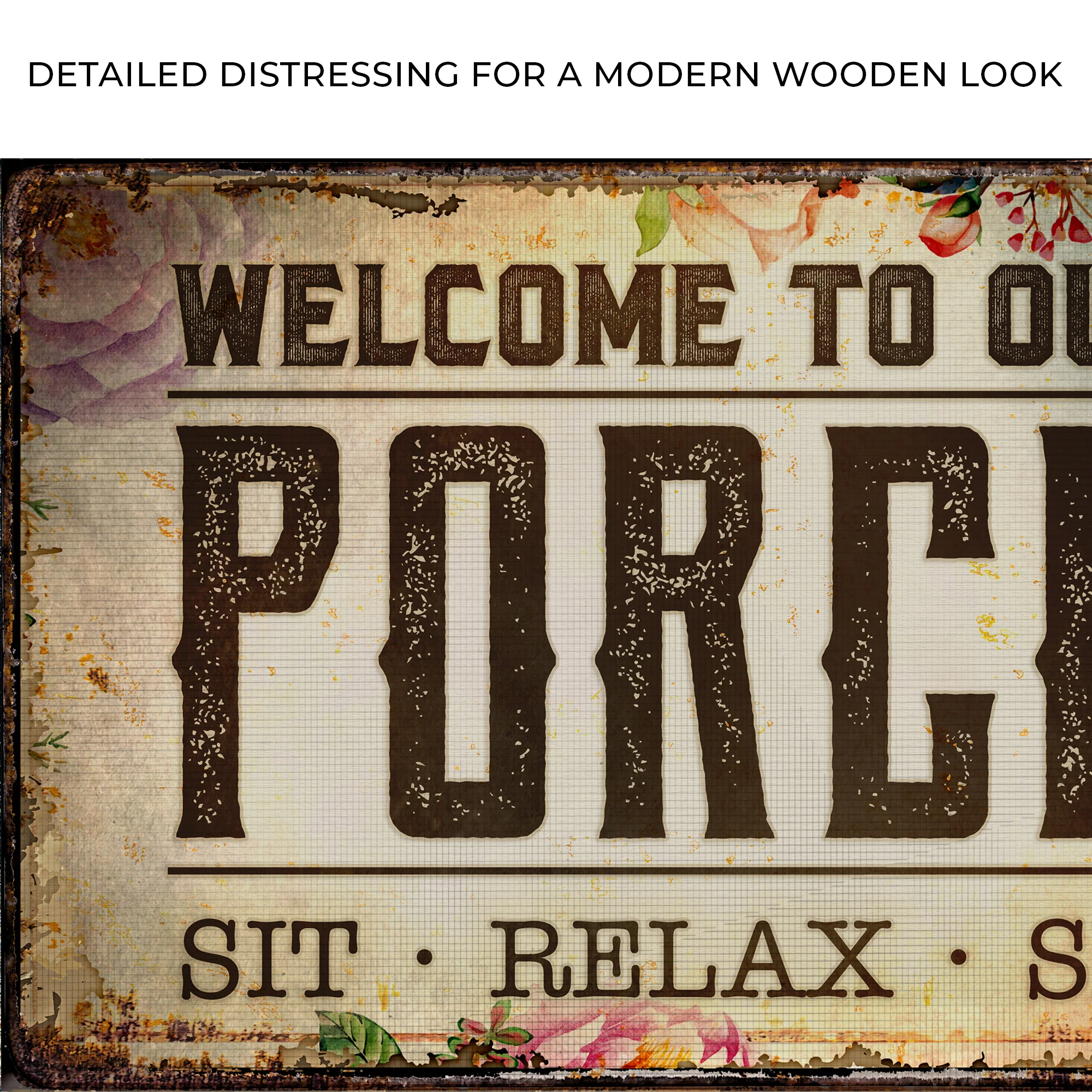Welcome To Our Porch Sign III - Image 4