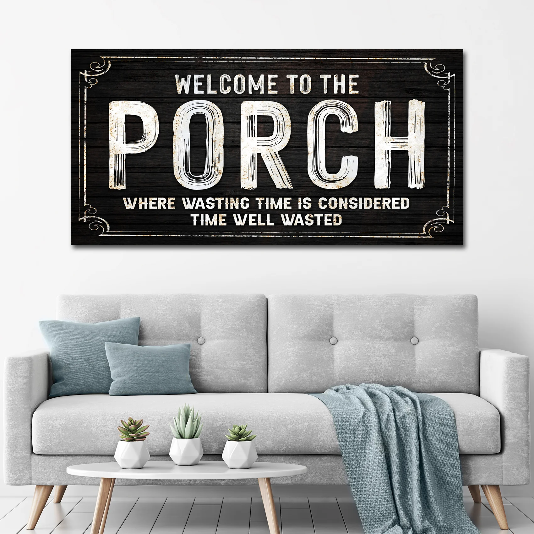 Welcome To The Porch Sign - Image 9