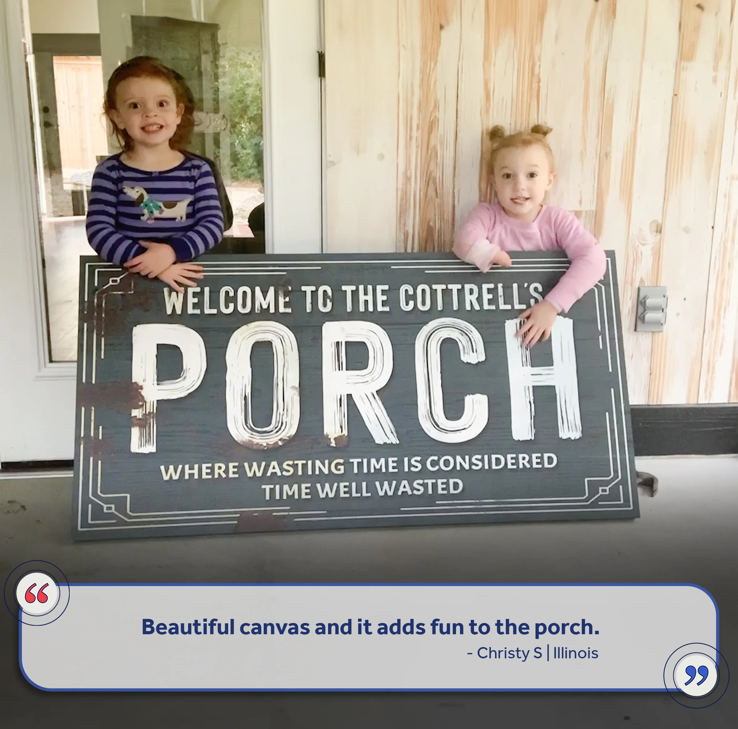 Welcome To The Porch Sign VI - Image 7