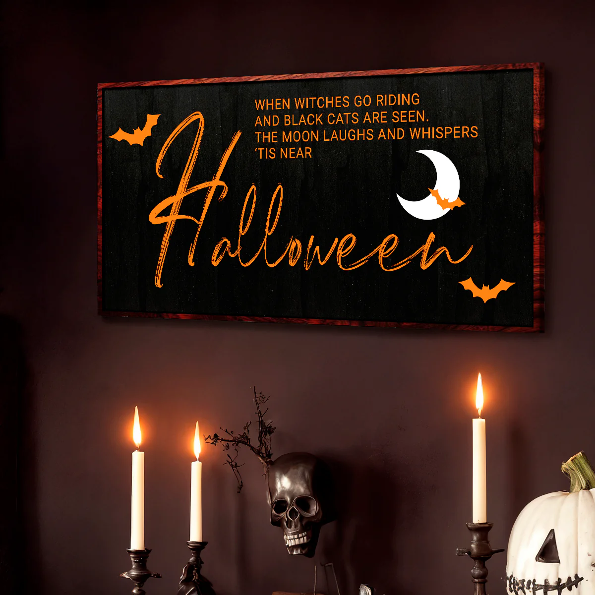 When Witches Halloween Wall Sign - Image 4