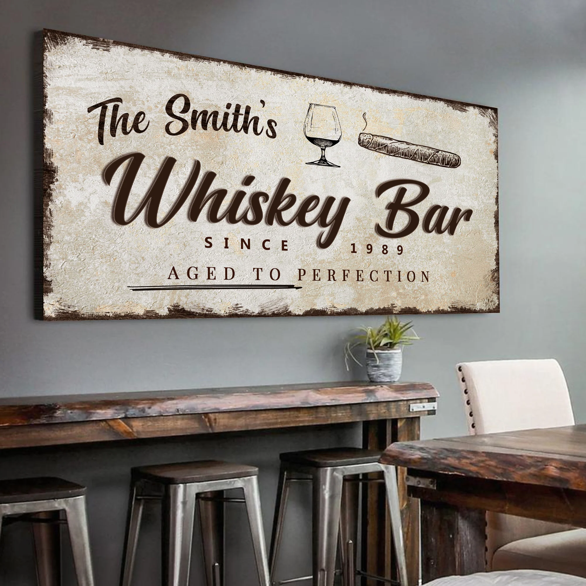 Whiskey Bar Sign - Image 9