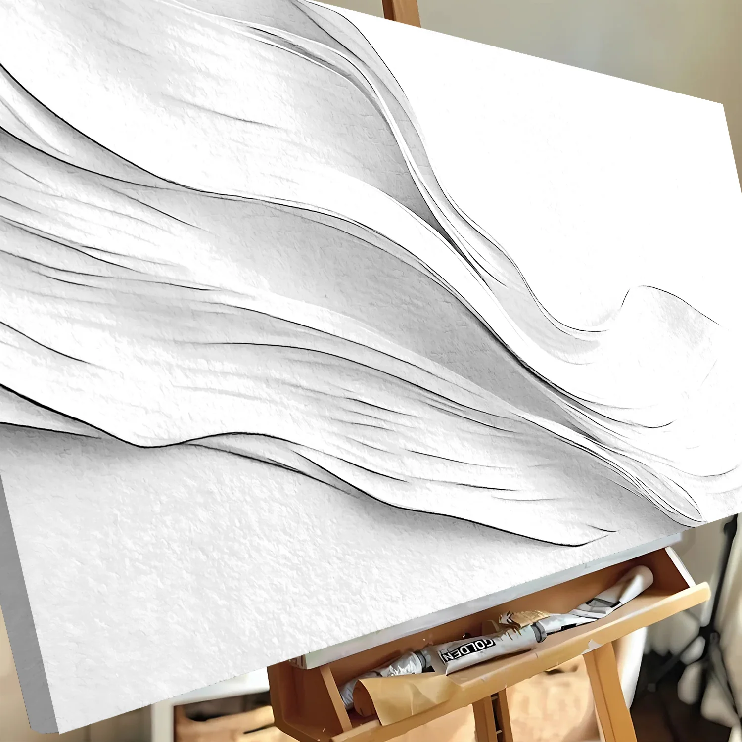 White Minimalist Wall Art - Image 5