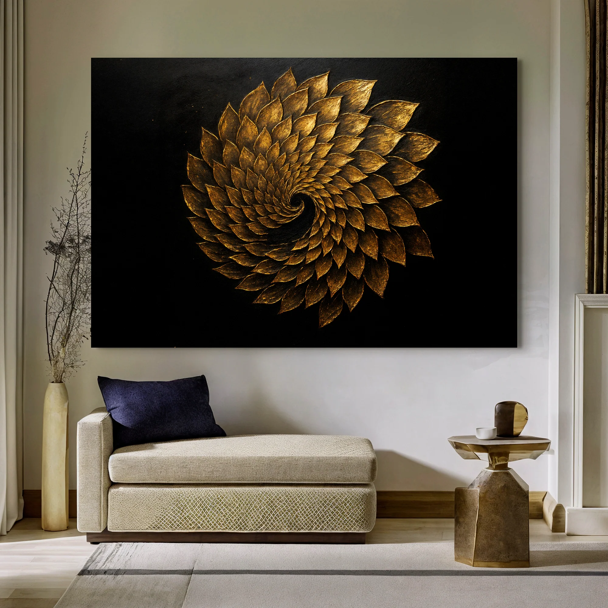 Winged Harmony Abstract Wall Art - Image 3