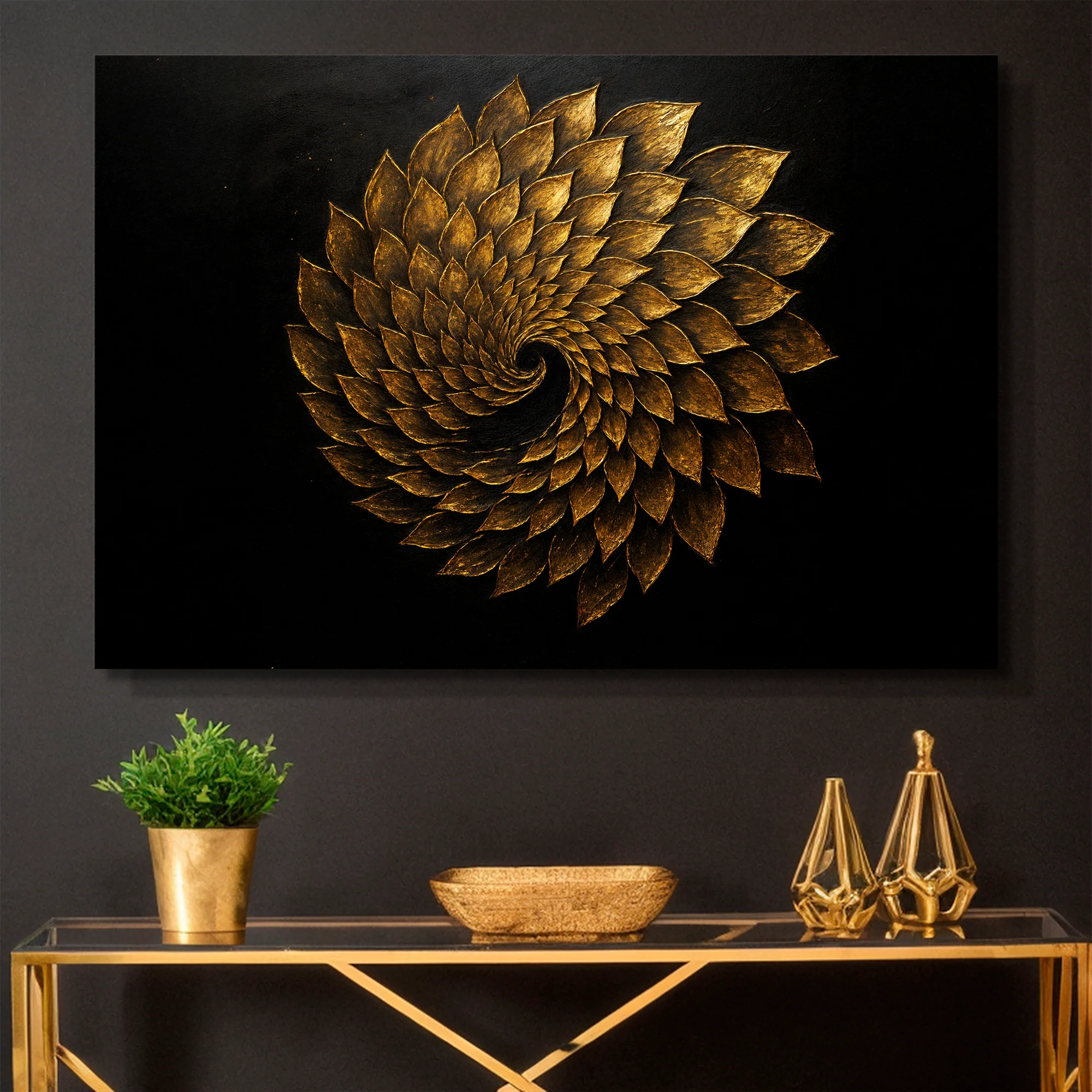 Winged Harmony Abstract Wall Art - Image 5
