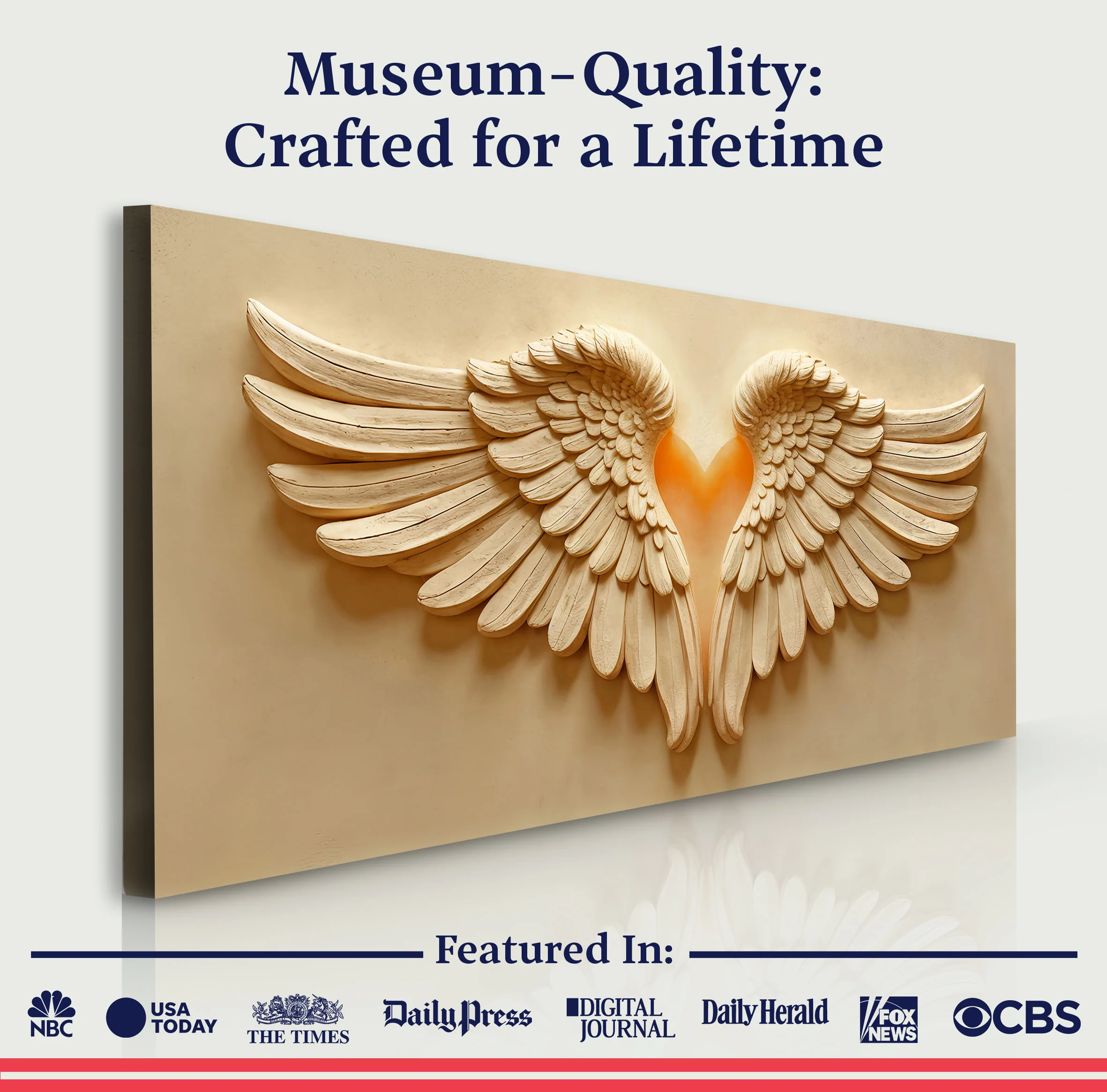 Wings Of Devotion Wall Art - Image 6