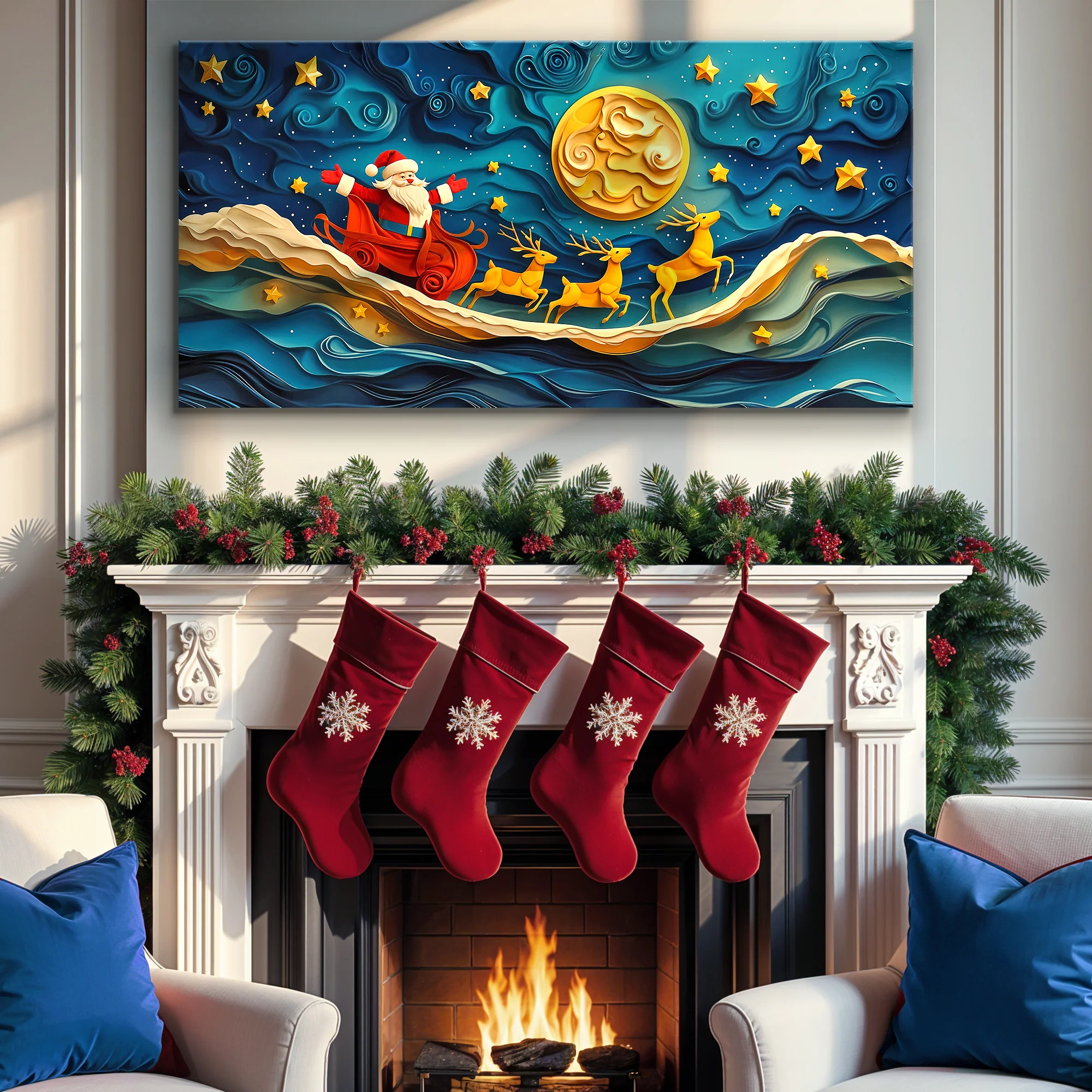 Winter Majesty Christmas Wall Art - Image 2
