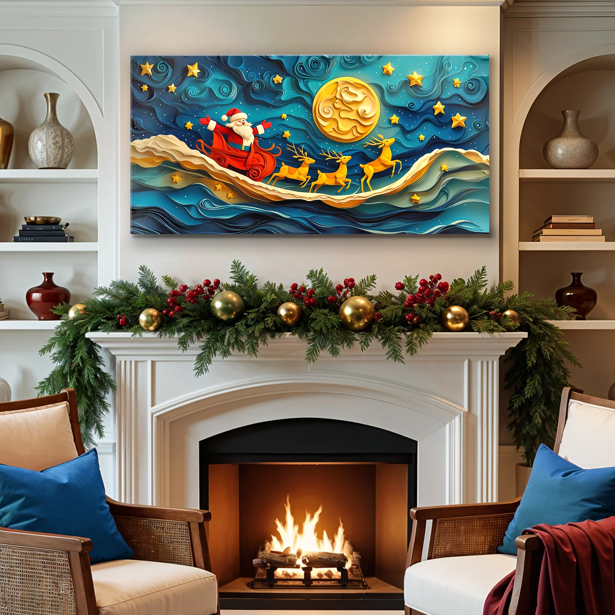 Winter Majesty Christmas Wall Art - Image 4