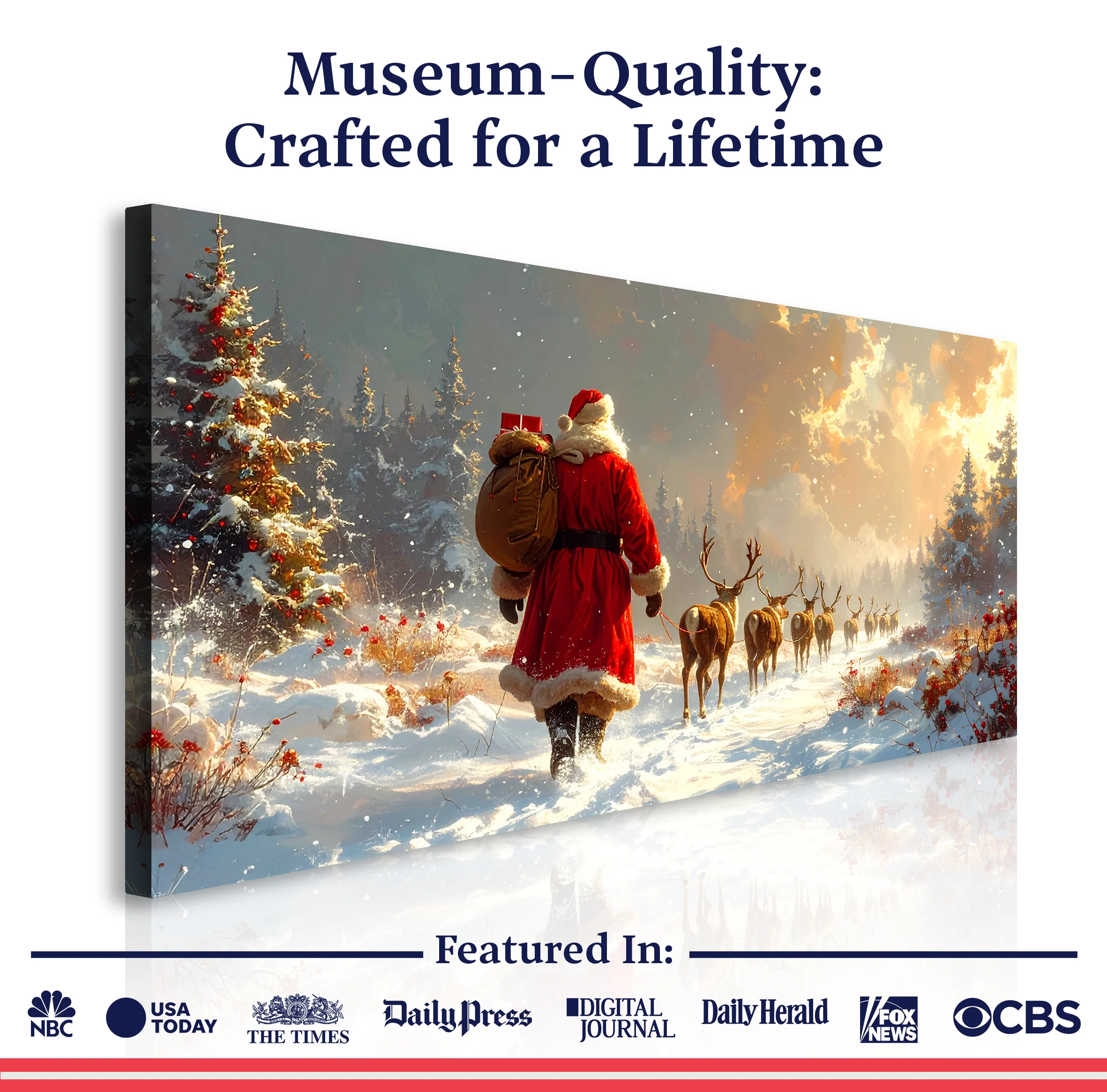 Winter Wander Christmas Wall Art - Image 6