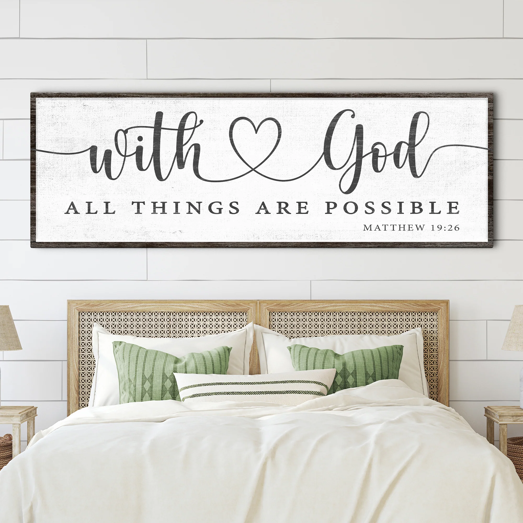 With God All Things Possible Faith Sign IV - Image 3