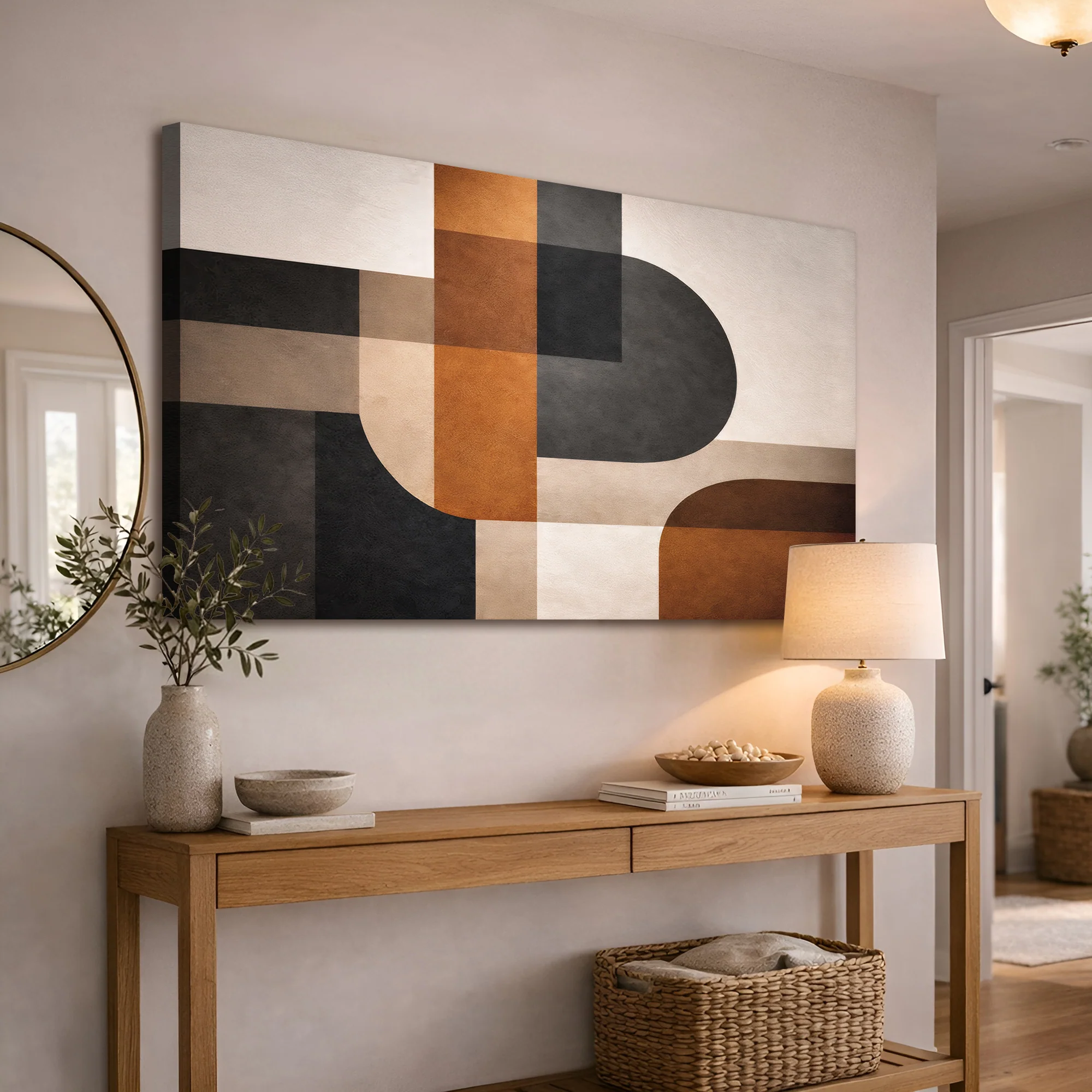 Earthbound Geometry Wall Art - Image 4