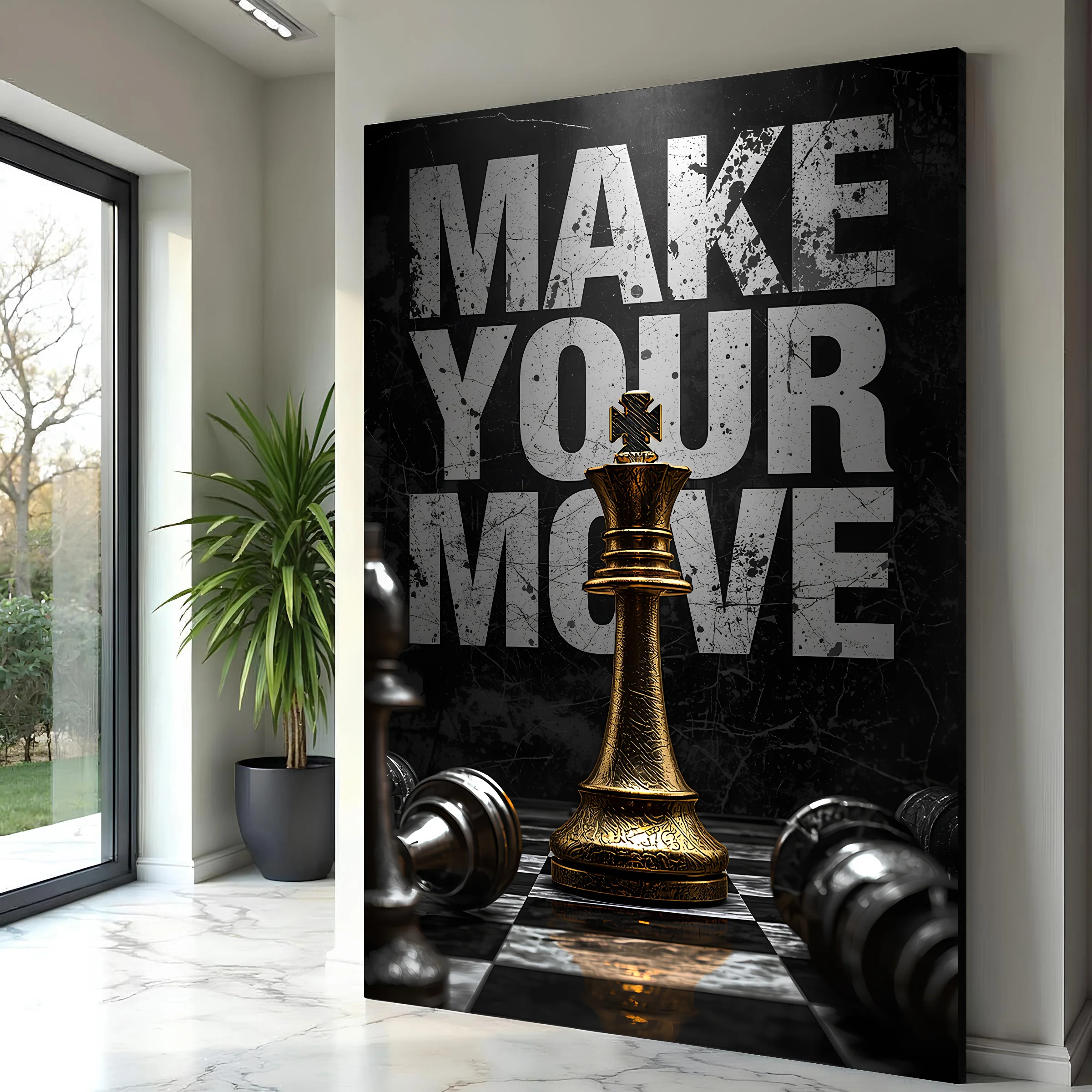 Make Your Move Motivational Wall Sign - Image 3