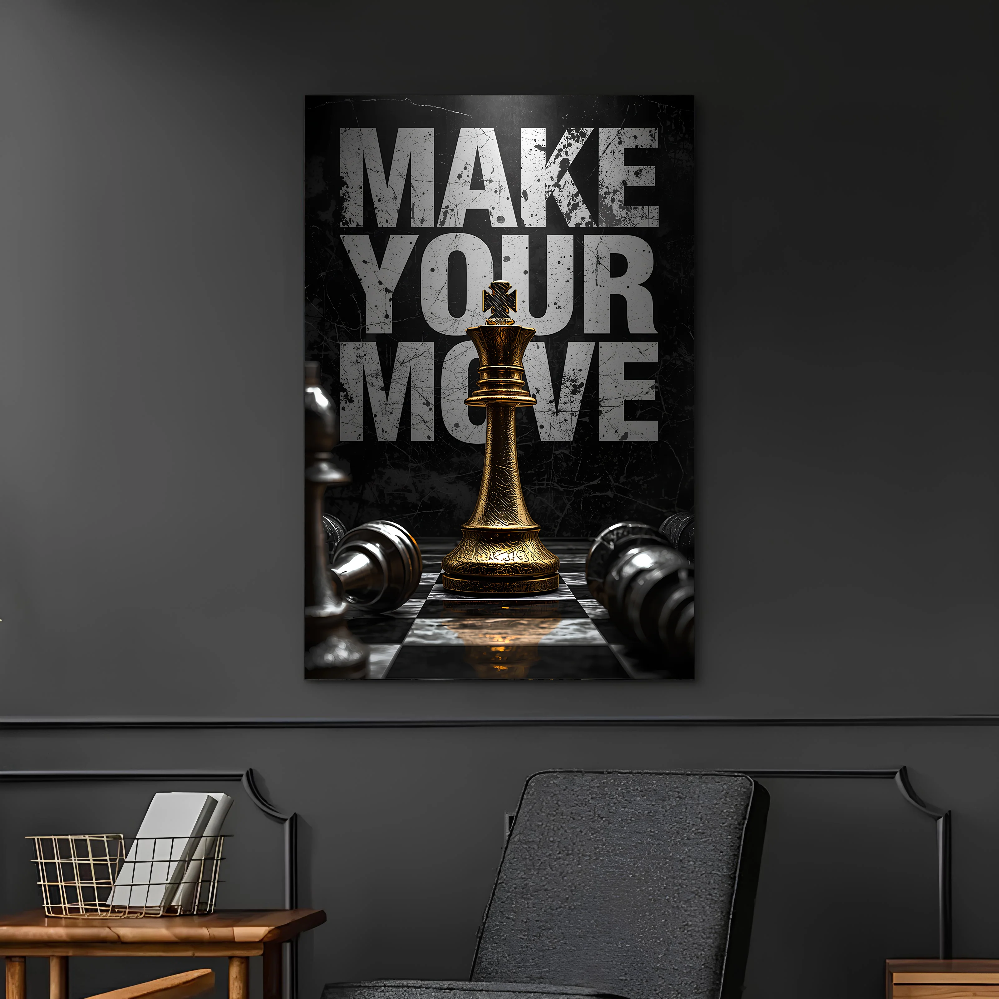 Make Your Move Motivational Wall Sign - Image 5