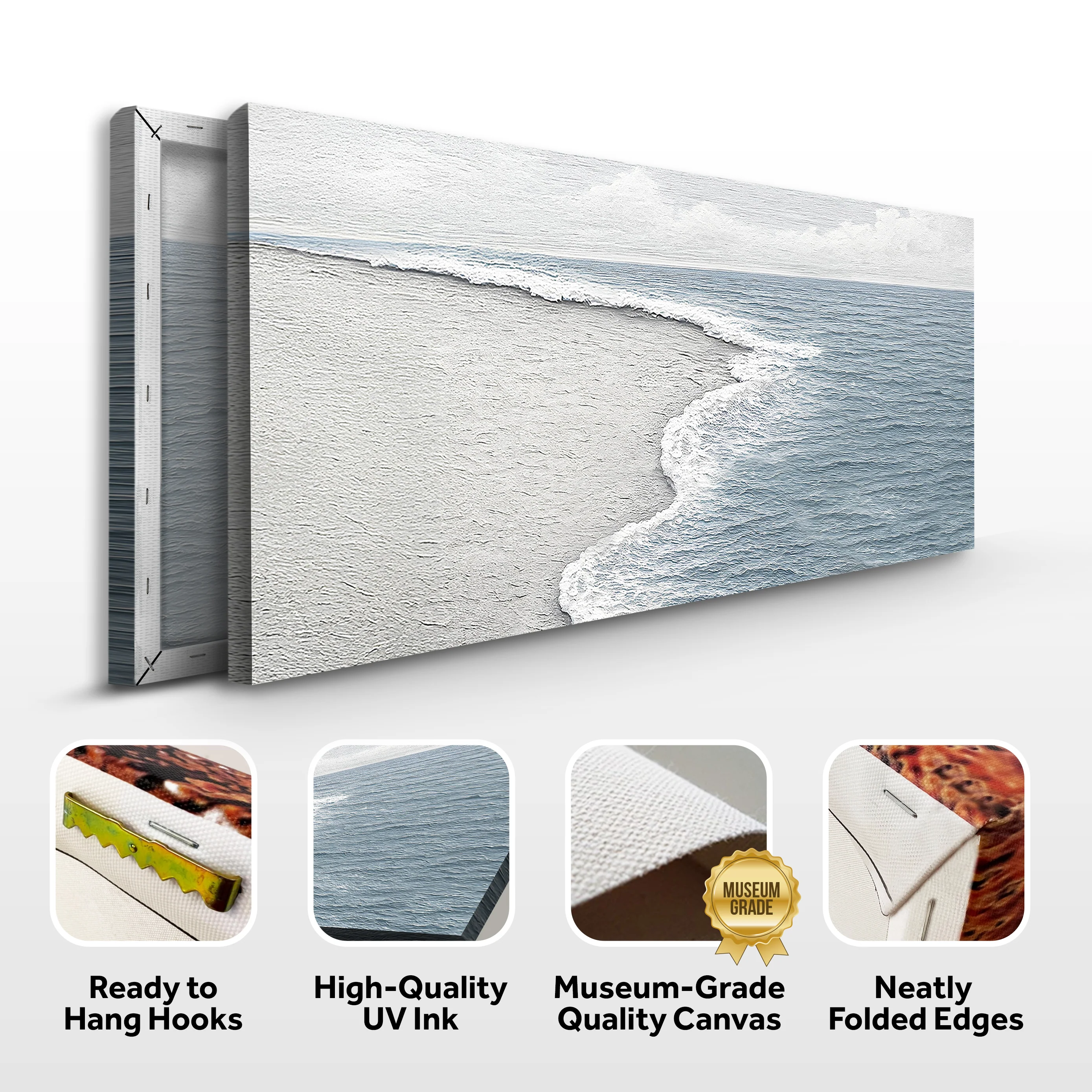 Abstract Beach Shore Wall Art VI - Image 8