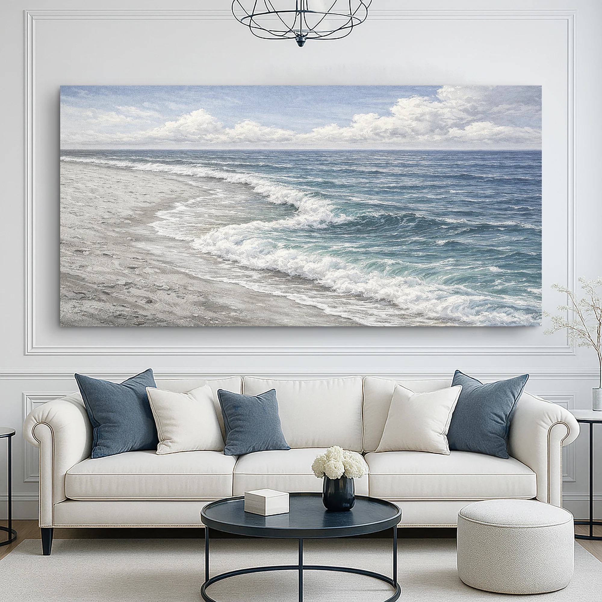 Abstract Beach Shore Wall Art XI - Image 5
