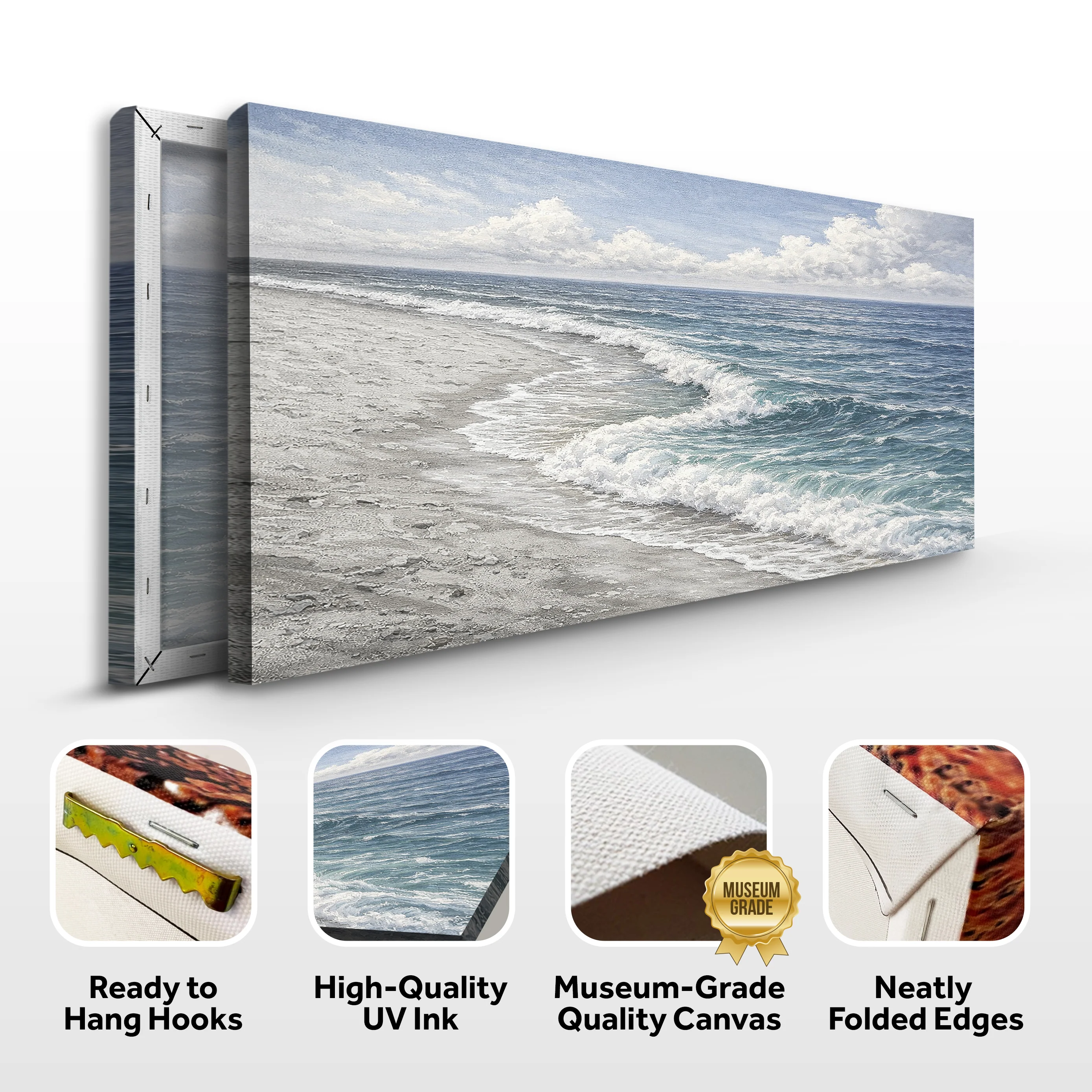 Abstract Beach Shore Wall Art XI - Image 8