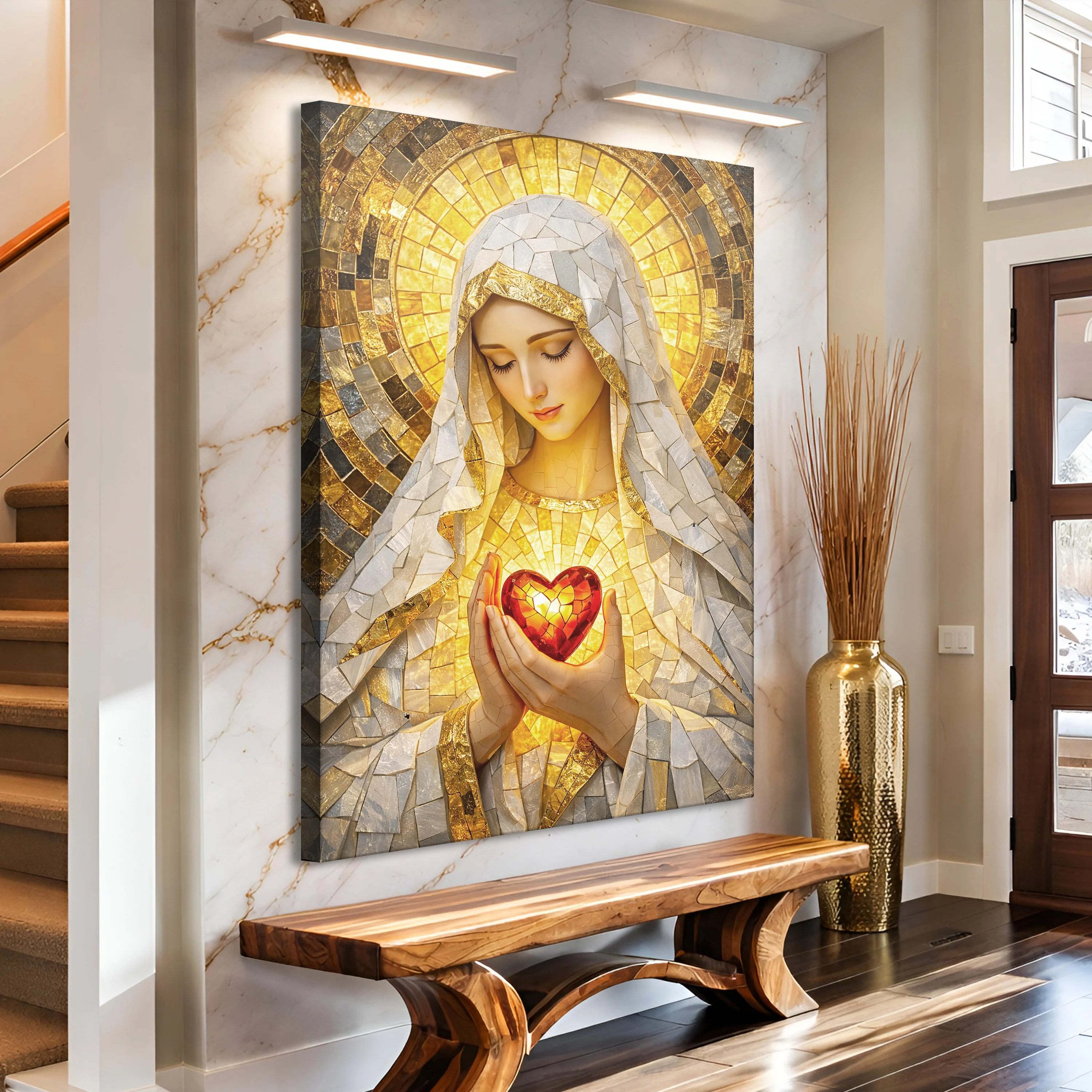 Heart Of A Mother Mosaic Wall Art - Image 4