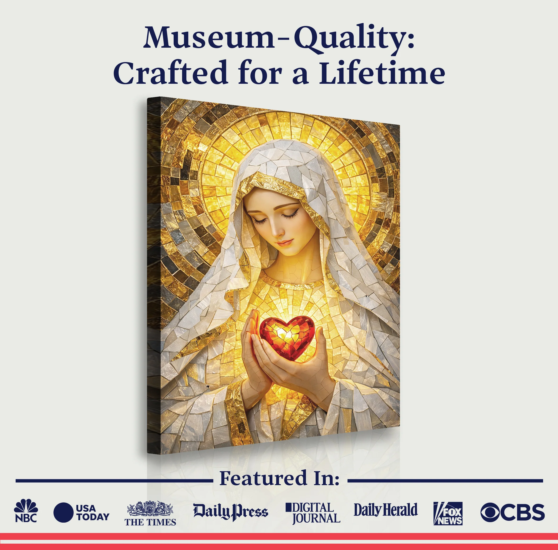 Heart Of A Mother Mosaic Wall Art - Image 6