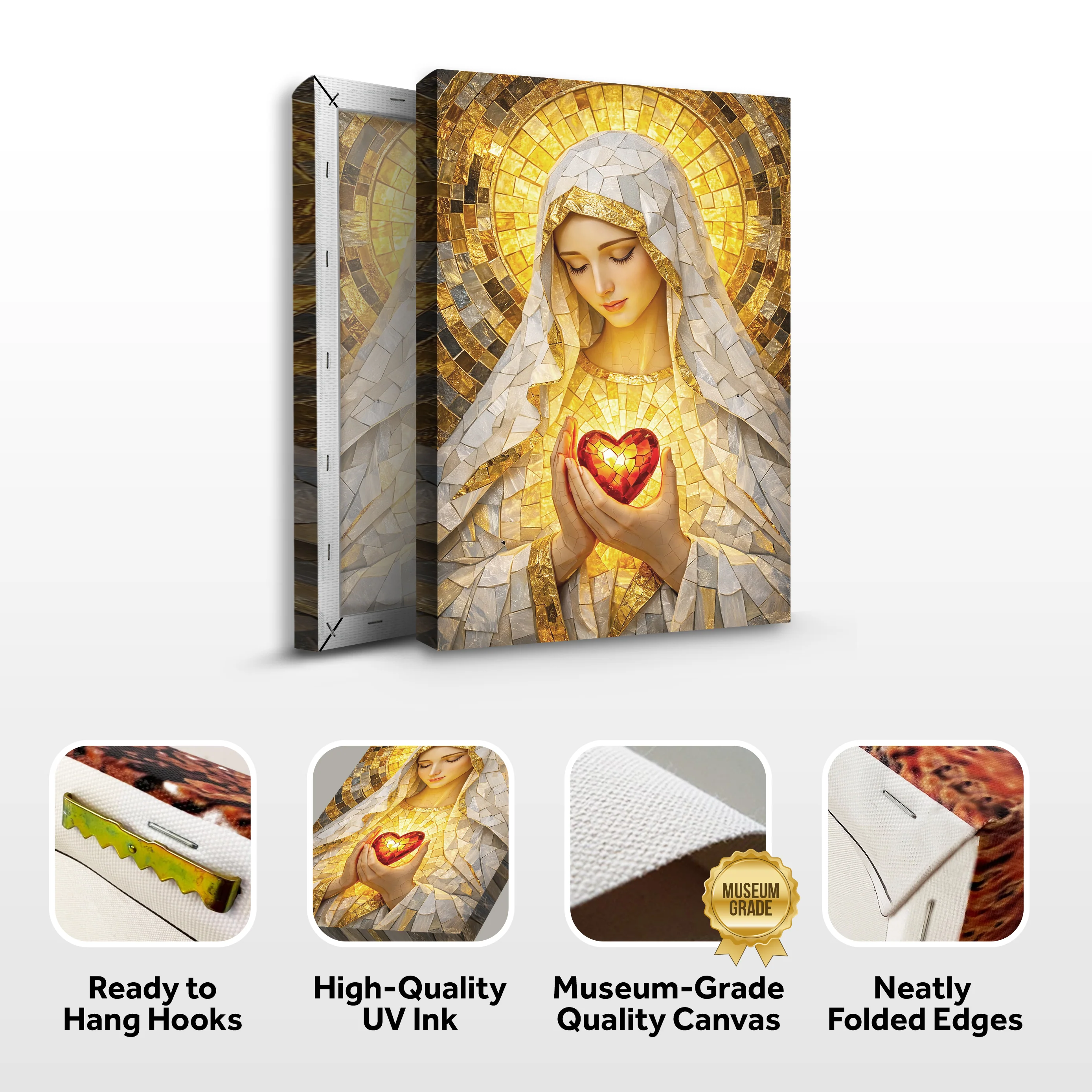 Heart Of A Mother Mosaic Wall Art - Image 8