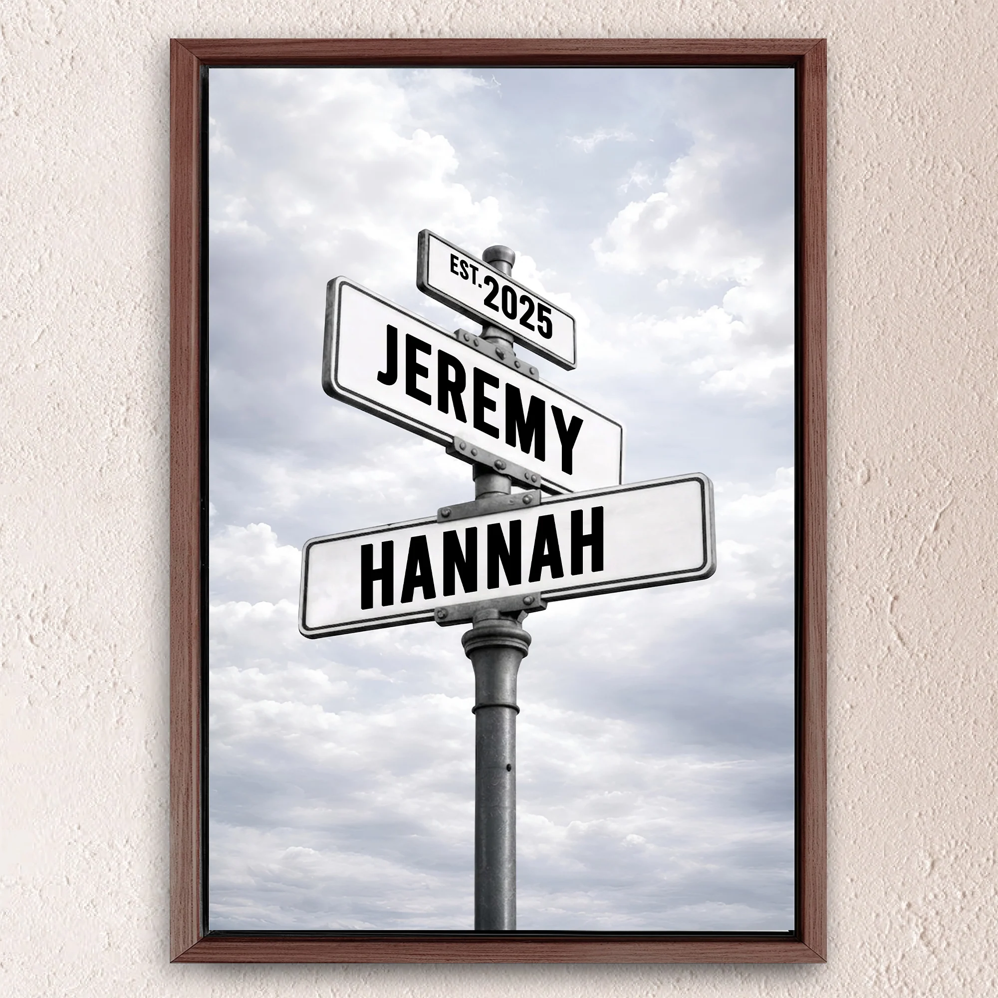 Personalized Family Street Name Wall Sign - Image 16