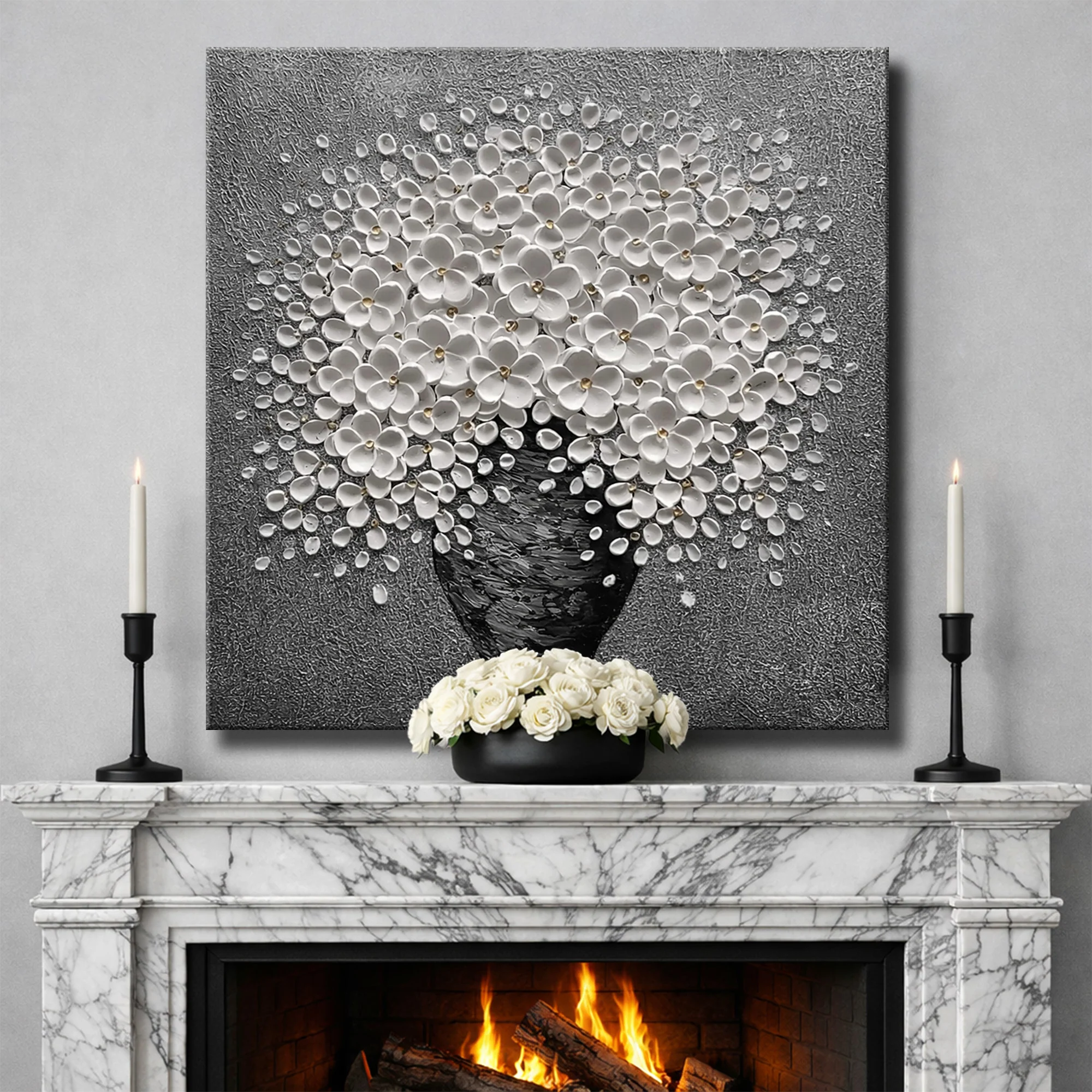 Flower Love Wall Art II