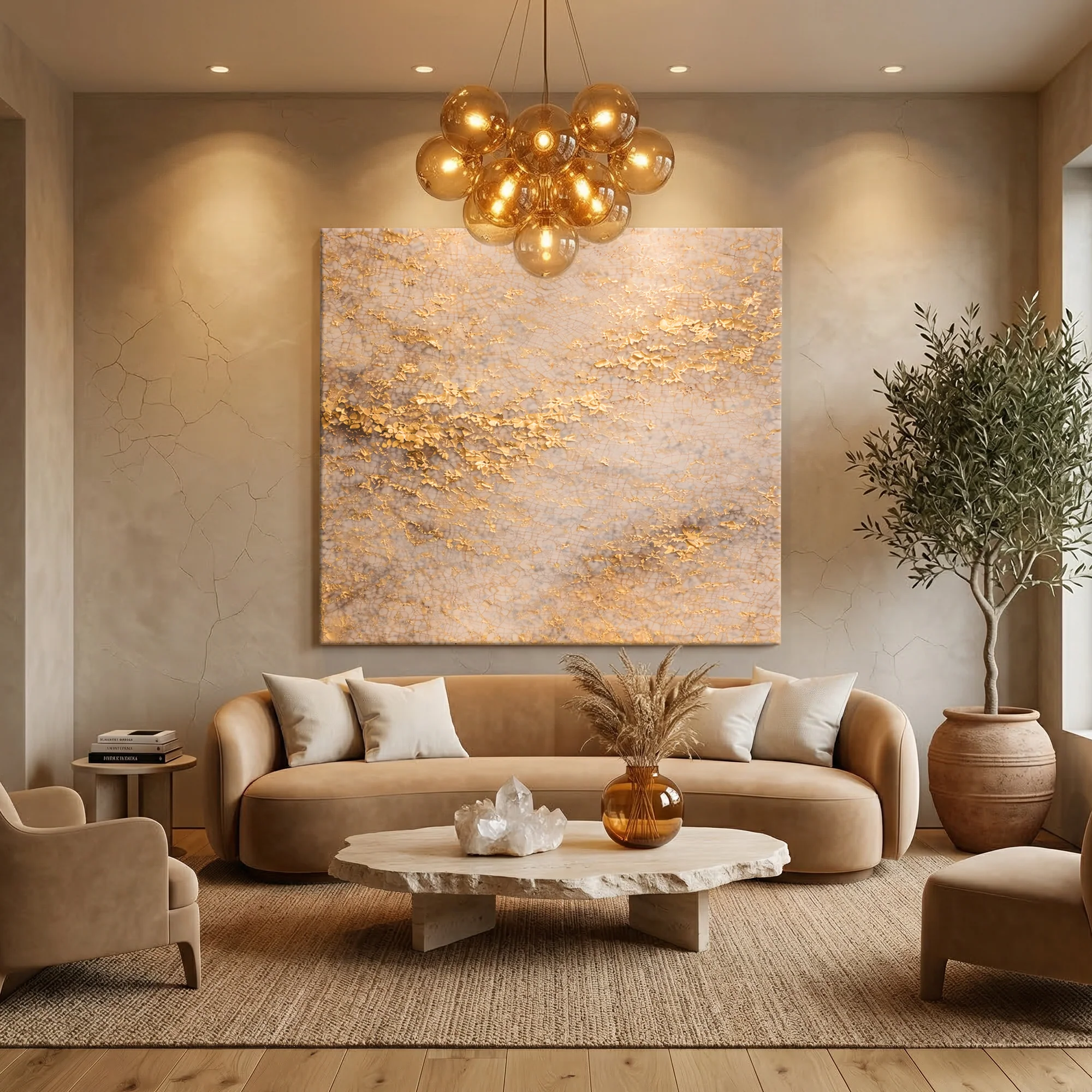 Golden Vibe Wall Art - Image 3
