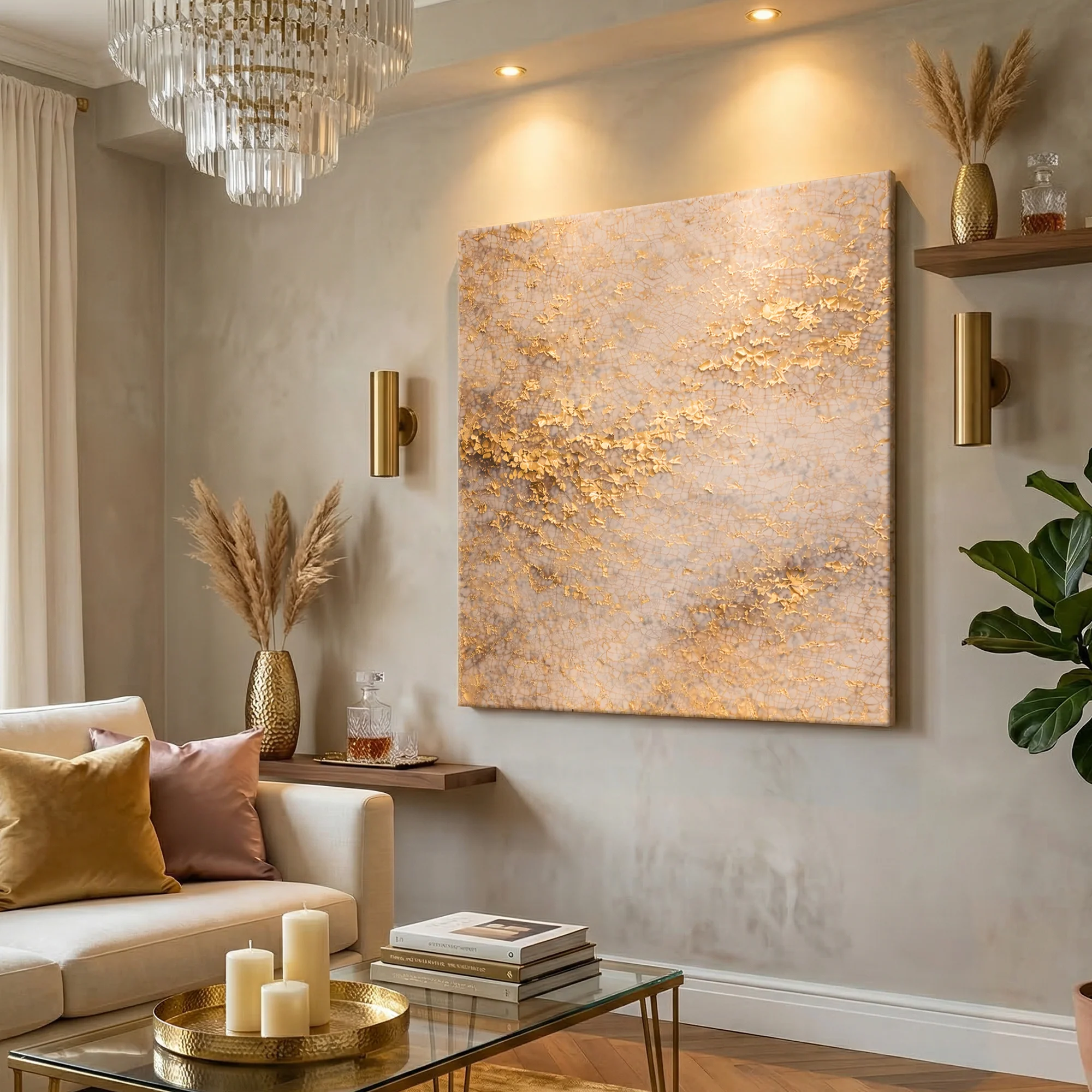 Golden Vibe Wall Art - Image 4