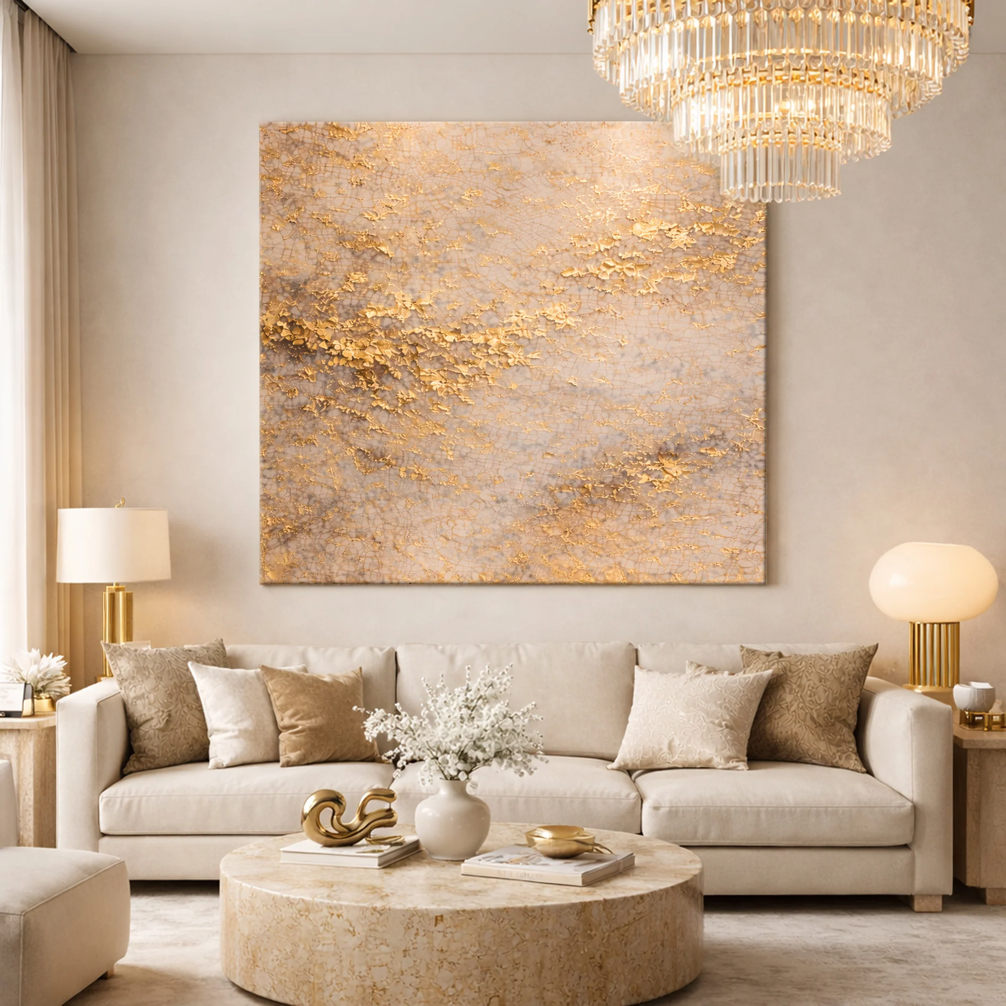 Golden Vibe Wall Art - Image 5