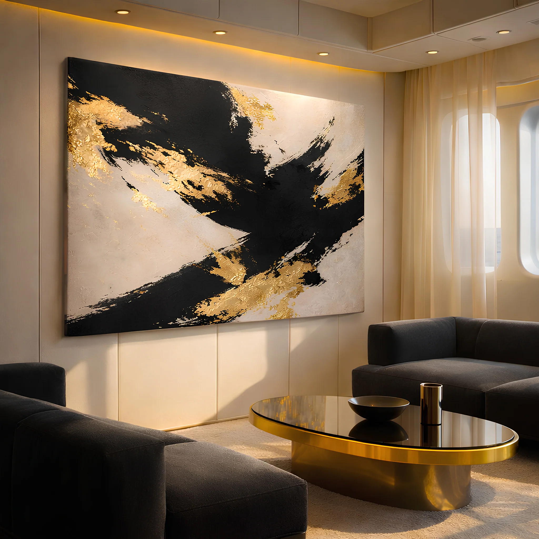 Golden Wall Art - Image 2