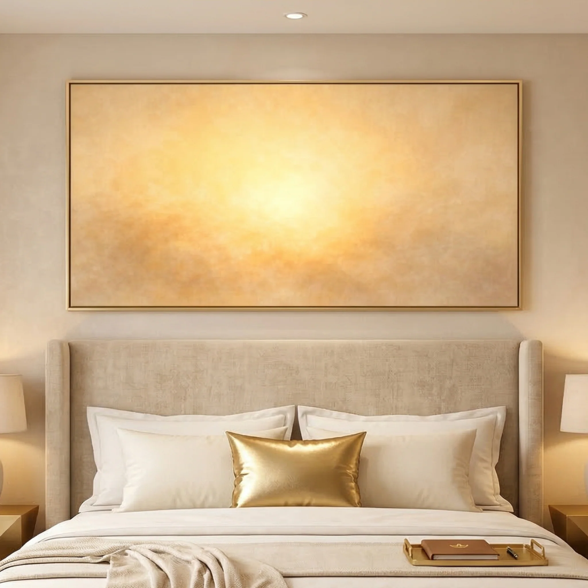Golden Sunset Wall Art