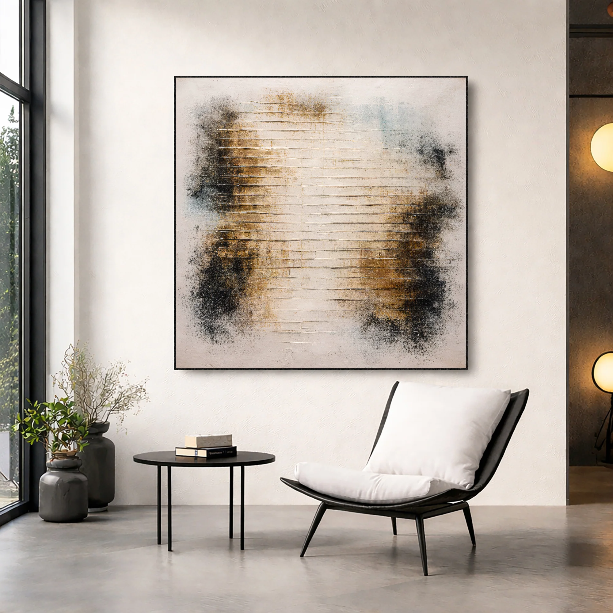 Burnished Calm Rust Wall Art - Image 3