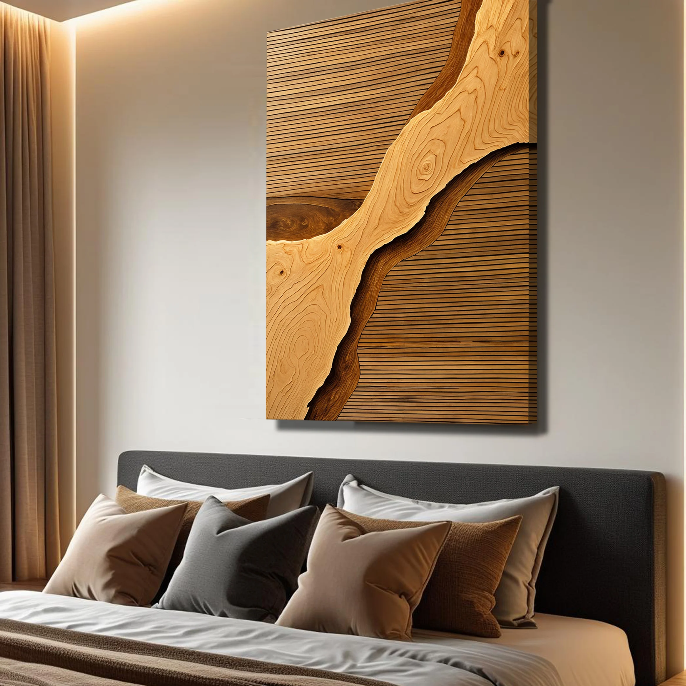 Wood Rift Wall Art - Image 2