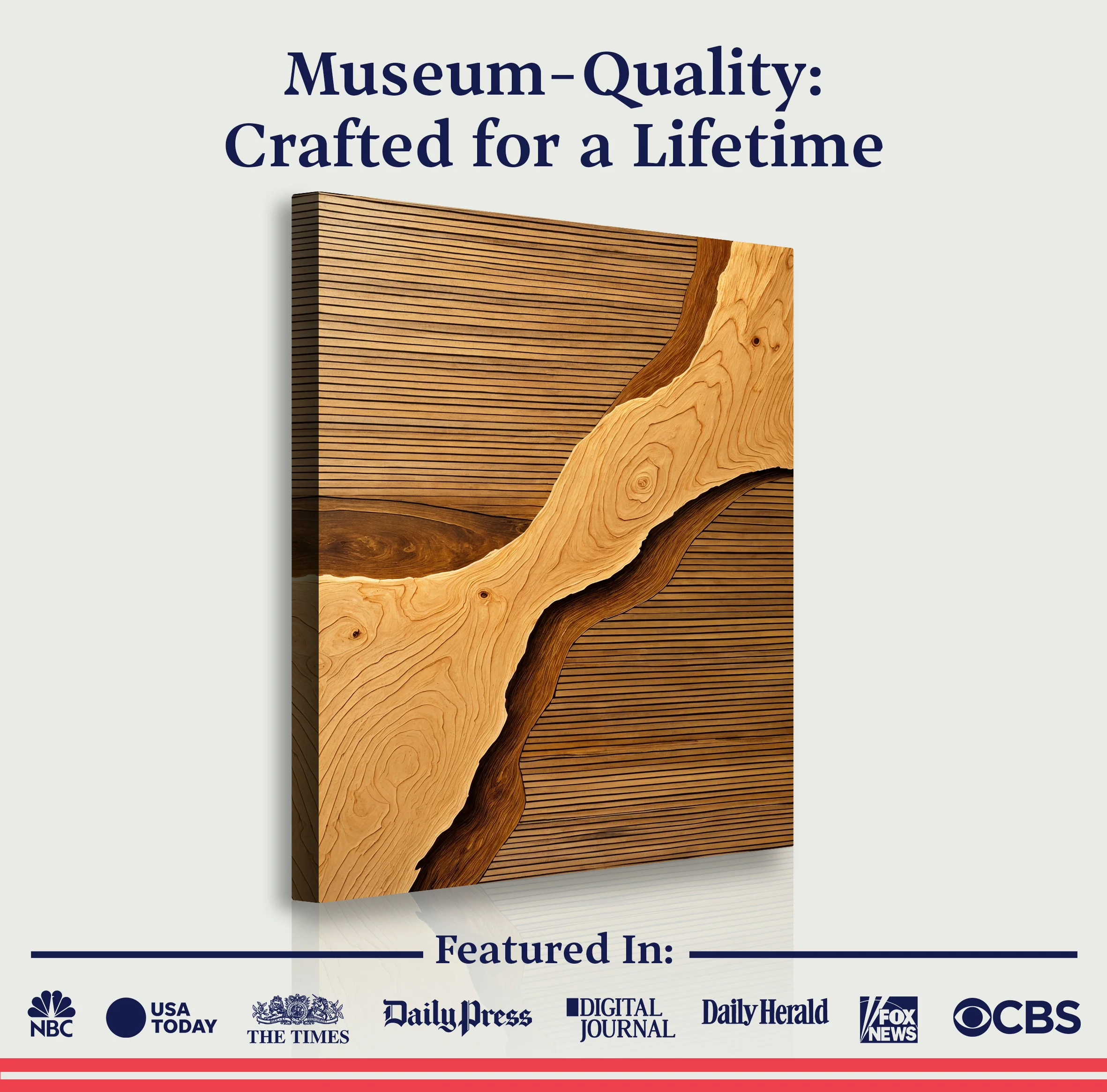 Wood Rift Wall Art - Image 6