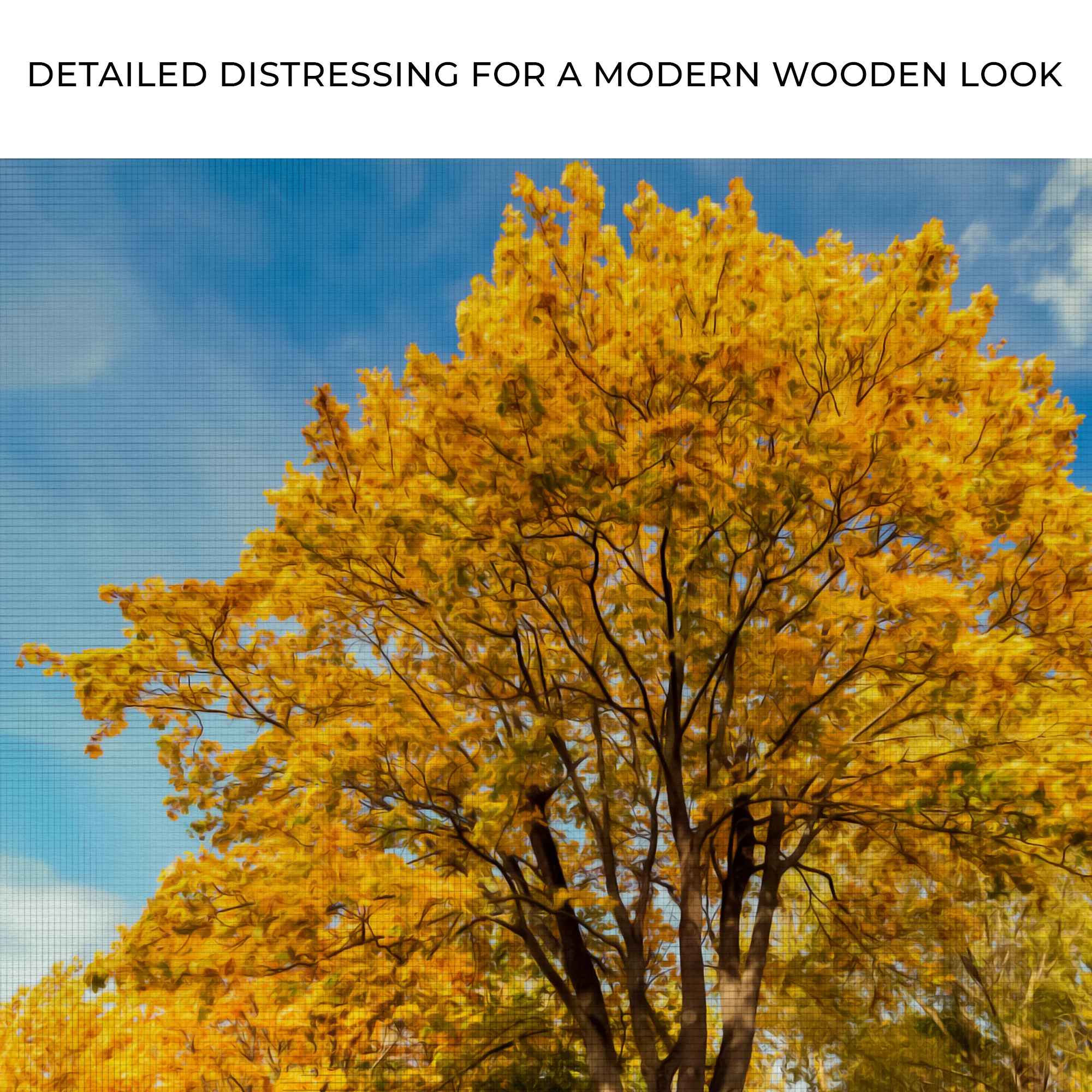 Yellow Maple Tree Canvas Wall Art - Image 4