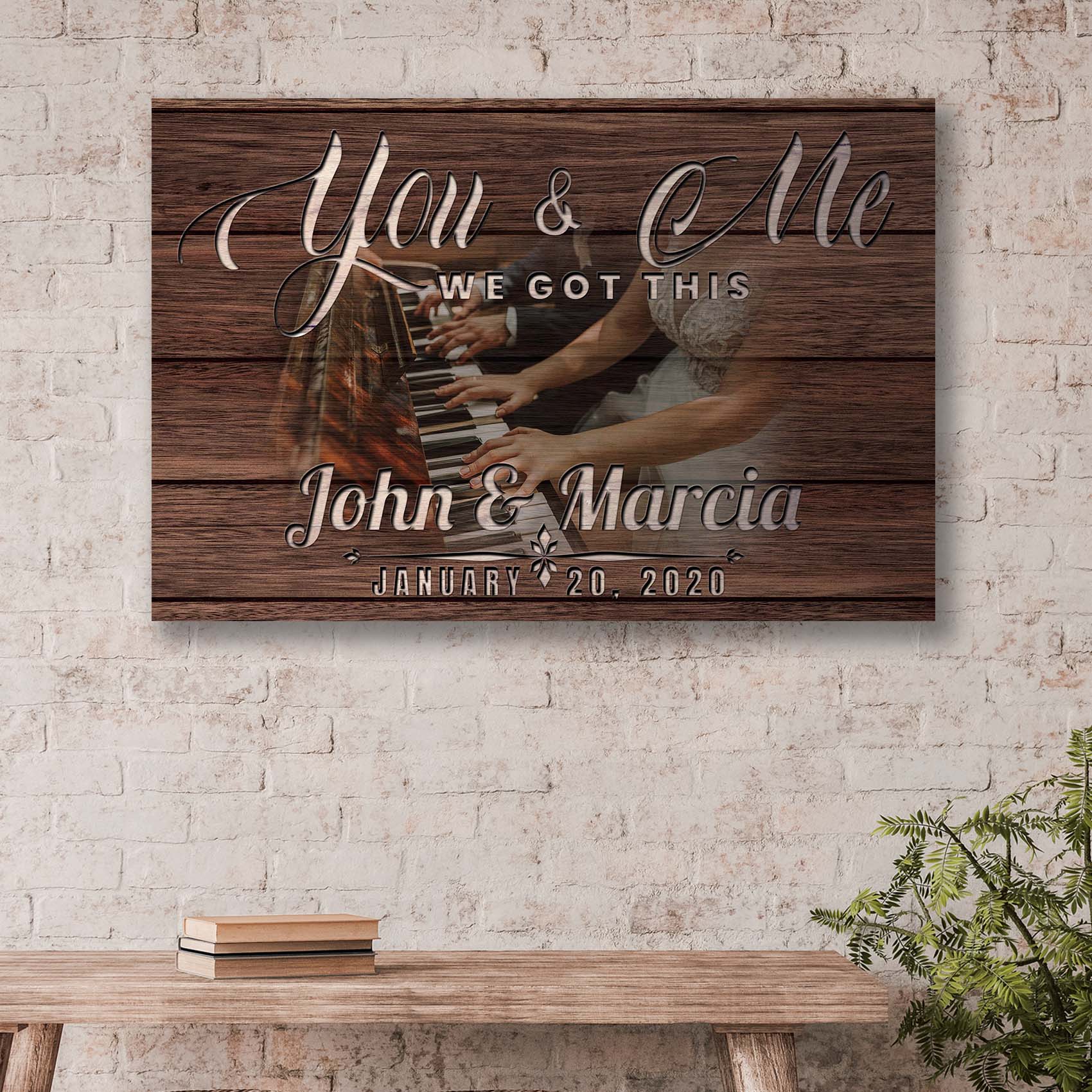You and Me We Got This Couple Piano Sign - Image 5