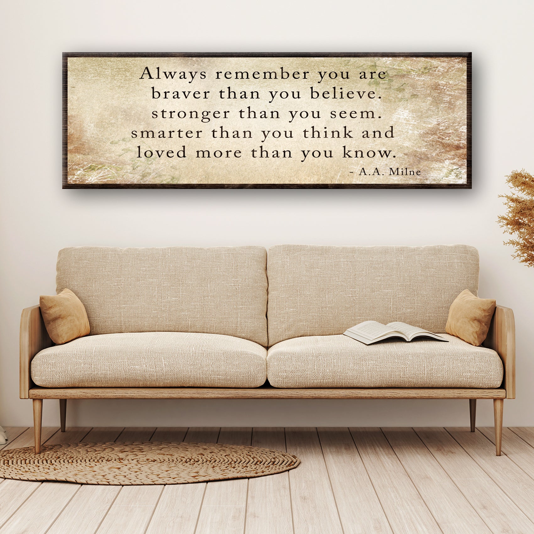 You Are Loved More Than You Know Grunge Sign - Image 6