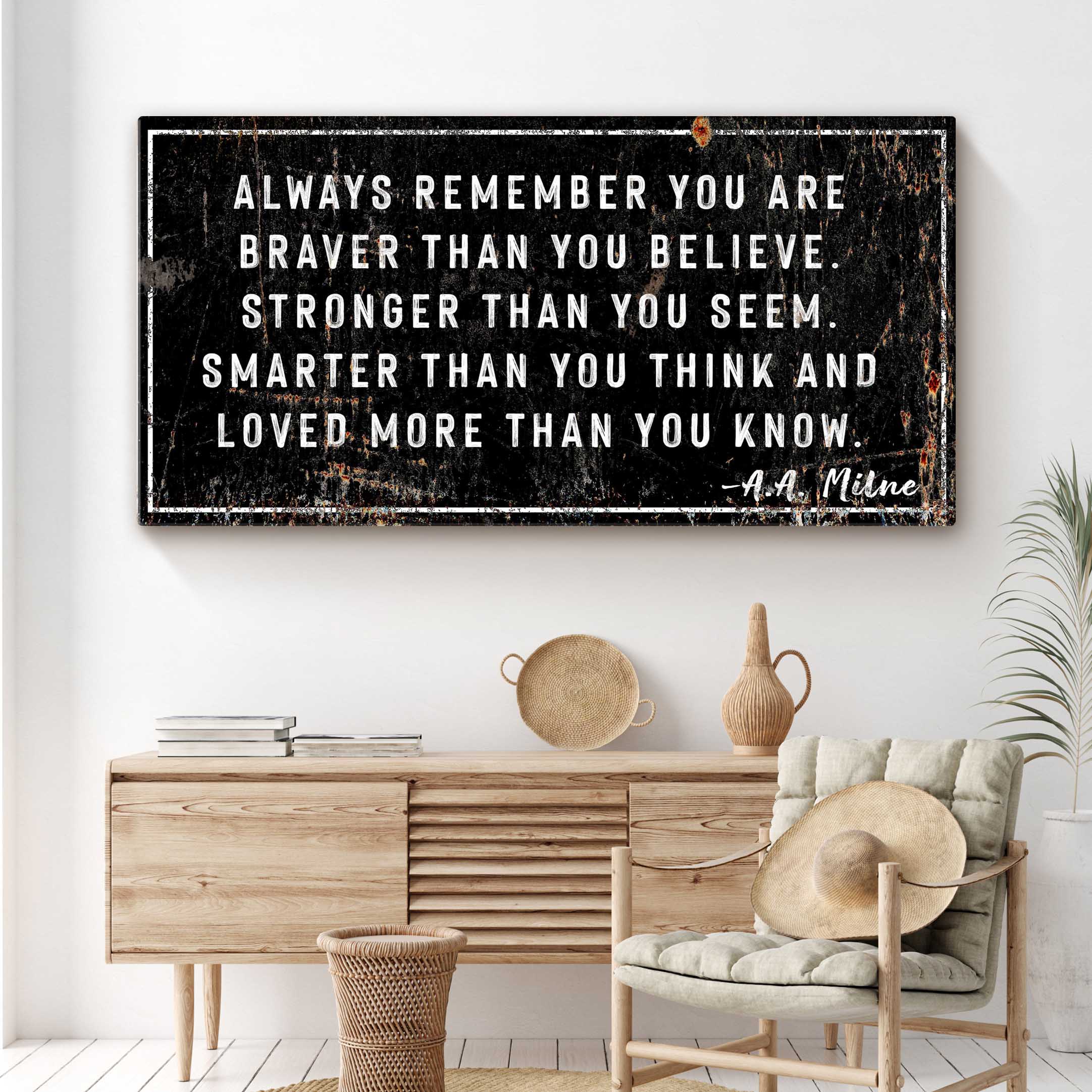 You Are Loved More Than You Know Rustic Sign - Image 6
