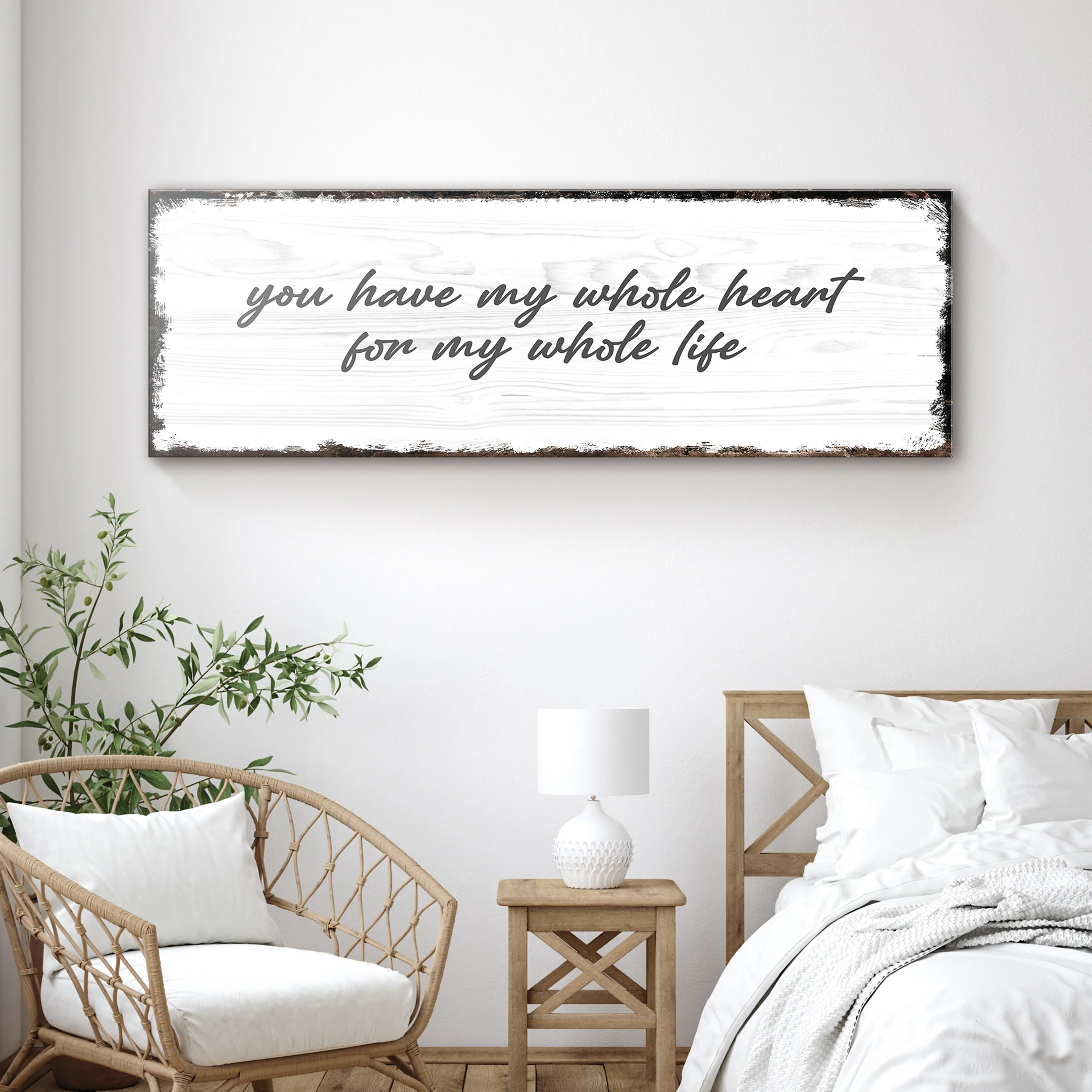 You Have My Whole Heart For My Whole Life Sign II - Image 6